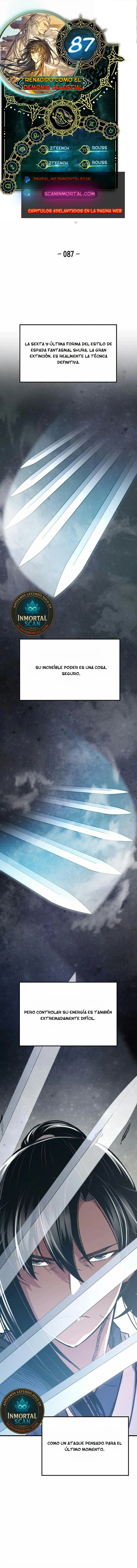 Renací como el Demonio Celestial capítulo 87, página 1