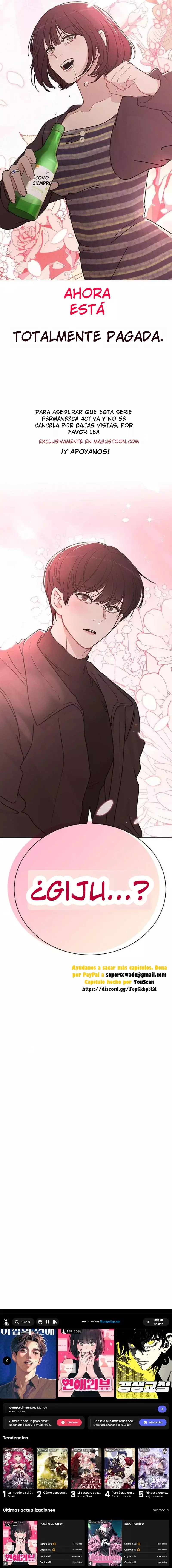 Reseña de amor capítulo 8, página 23
