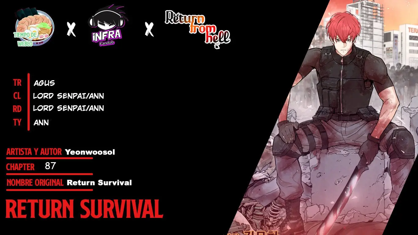 Return Survival capítulo 87, página 1