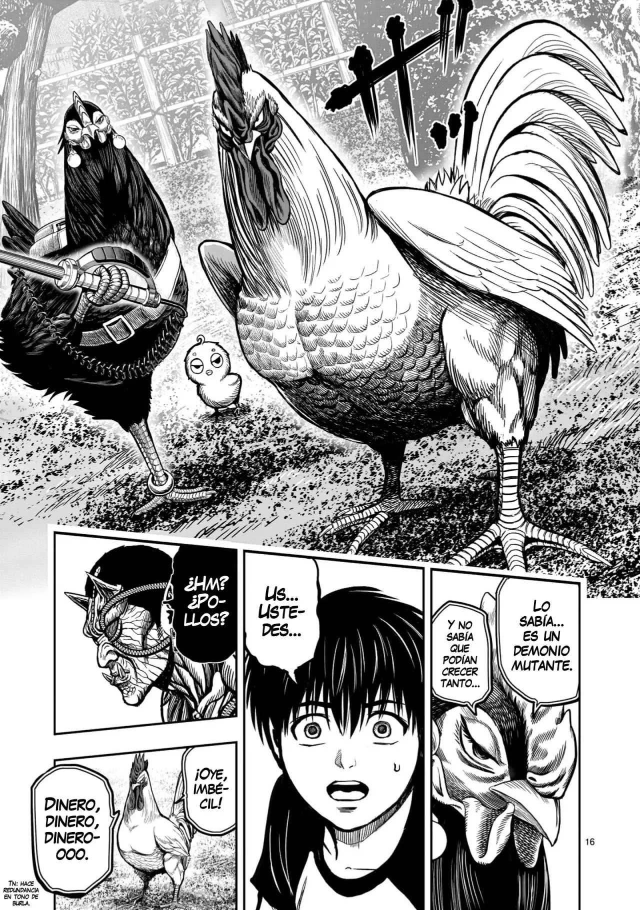 Rooster Fighter capítulo 10, página 16