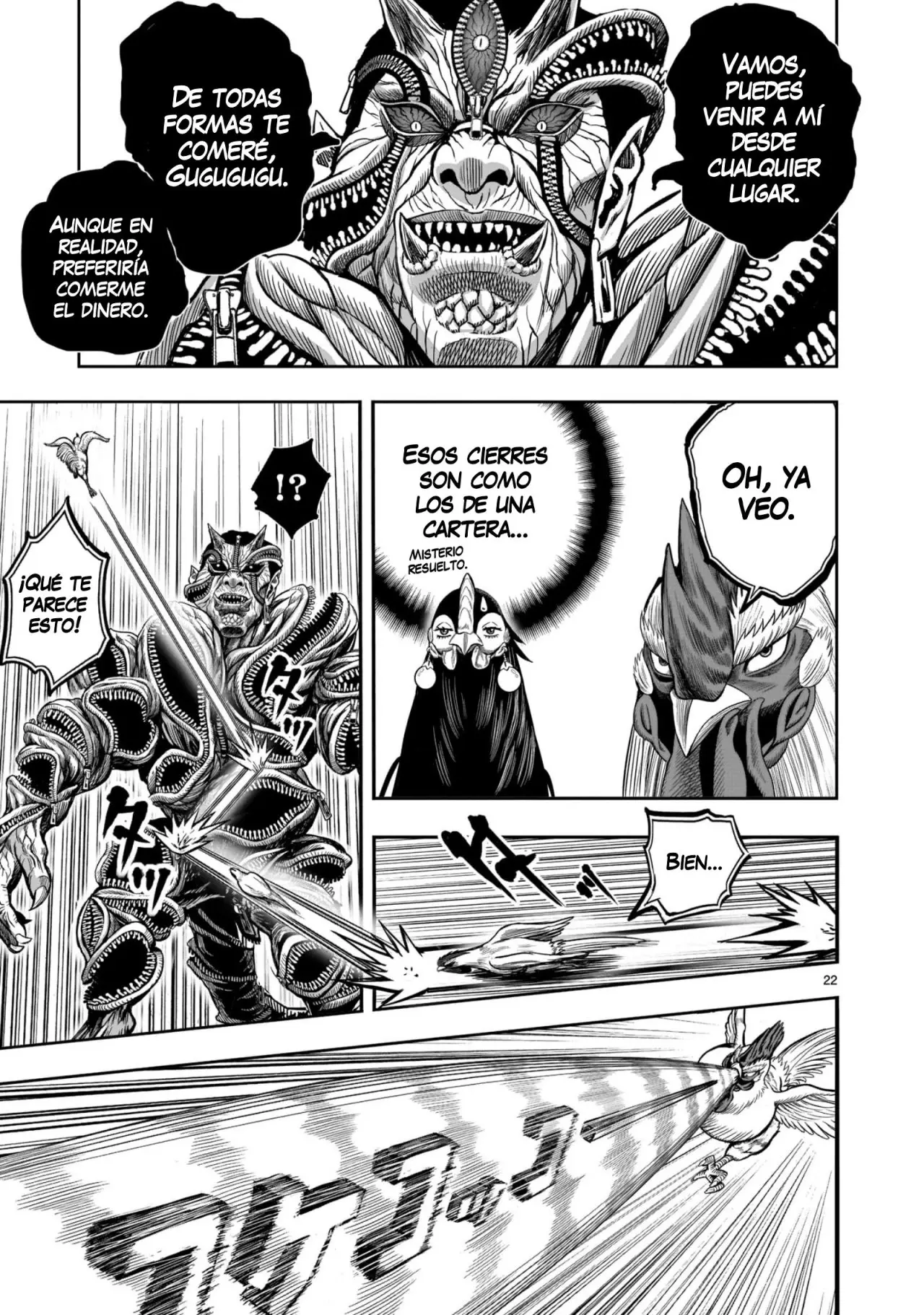 Rooster Fighter capítulo 10, página 22