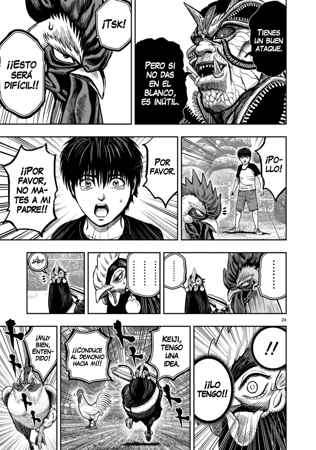 Rooster Fighter capítulo 10, página 24