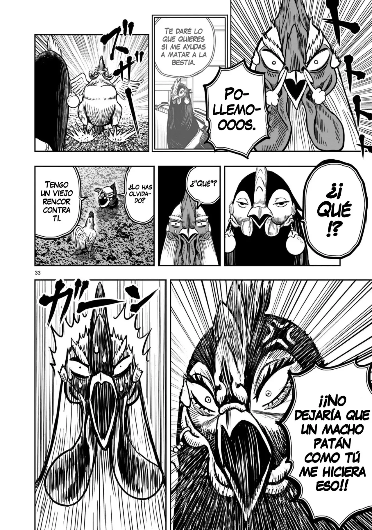 Rooster Fighter capítulo 10, página 33