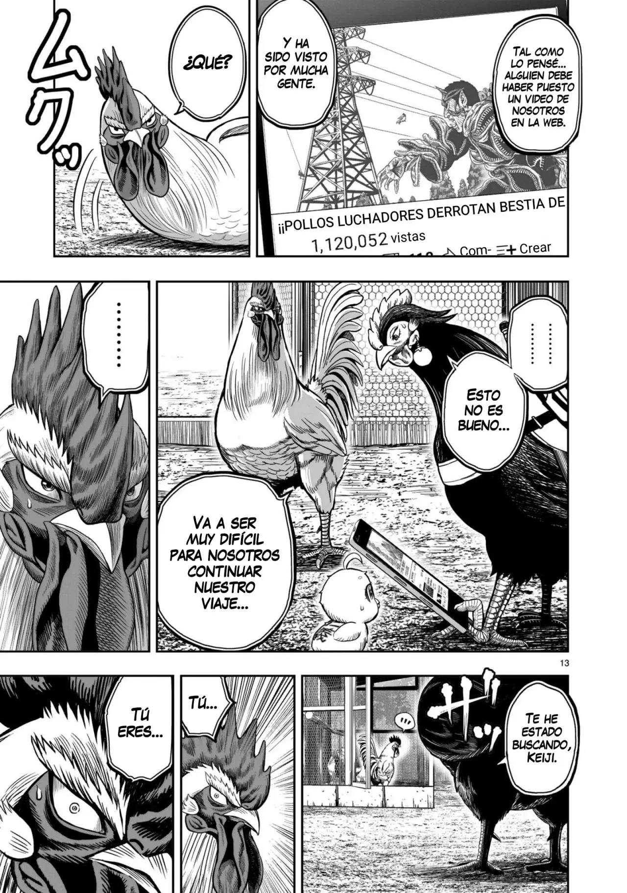 Rooster Fighter capítulo 11, página 14