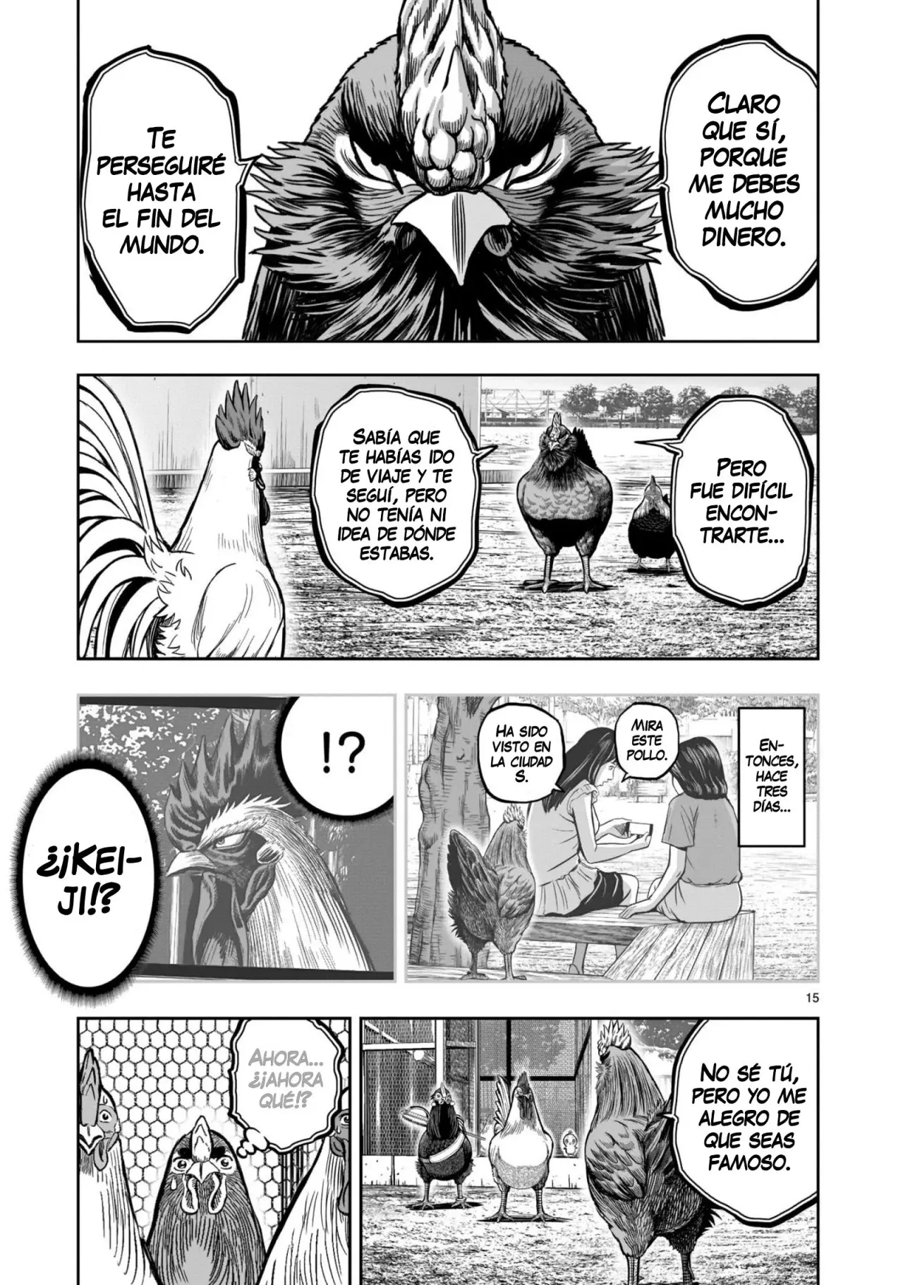 Rooster Fighter capítulo 11, página 16