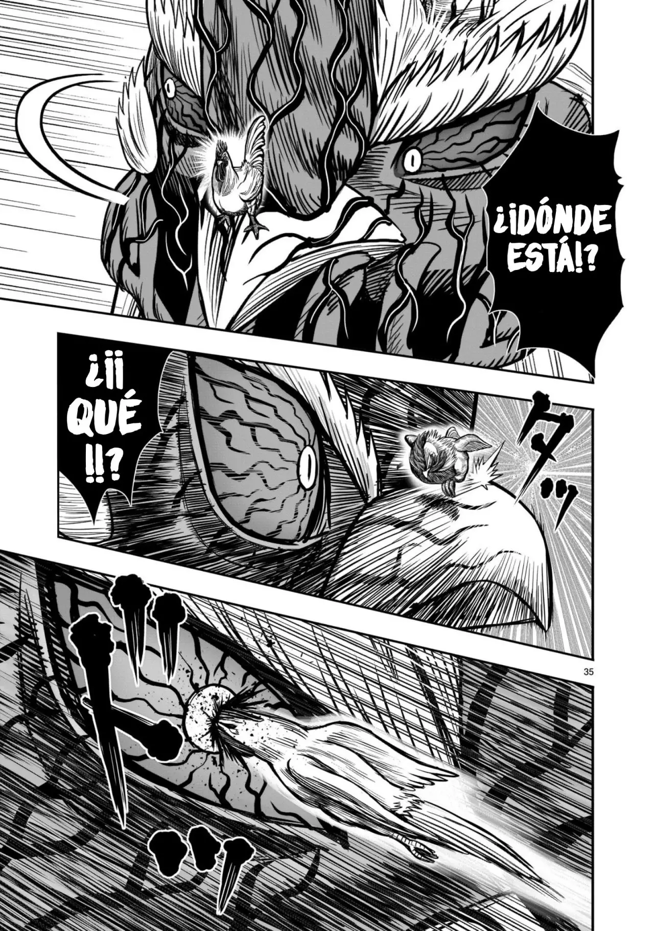 Rooster Fighter capítulo 11, página 36