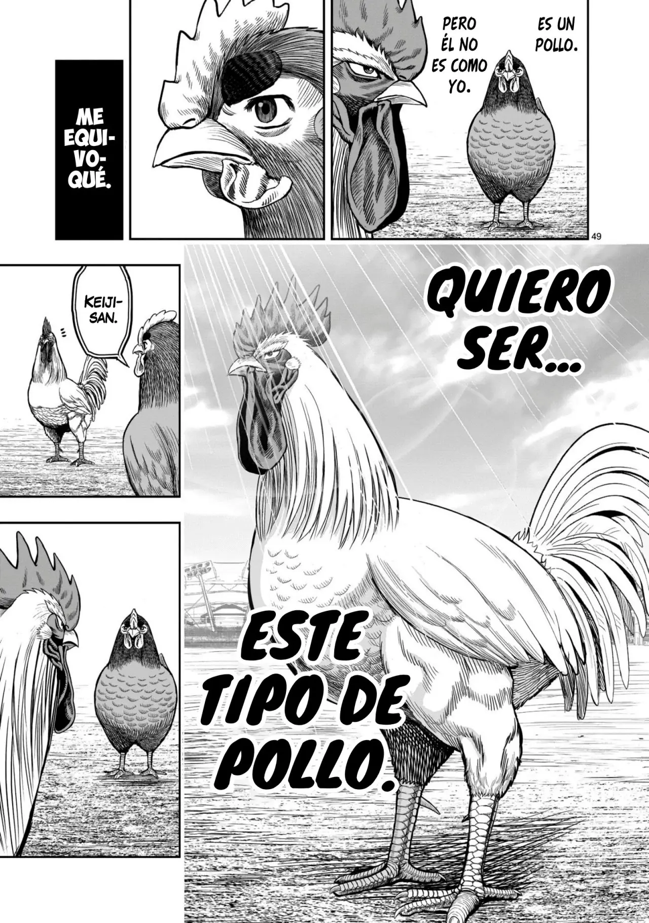 Rooster Fighter capítulo 11, página 50