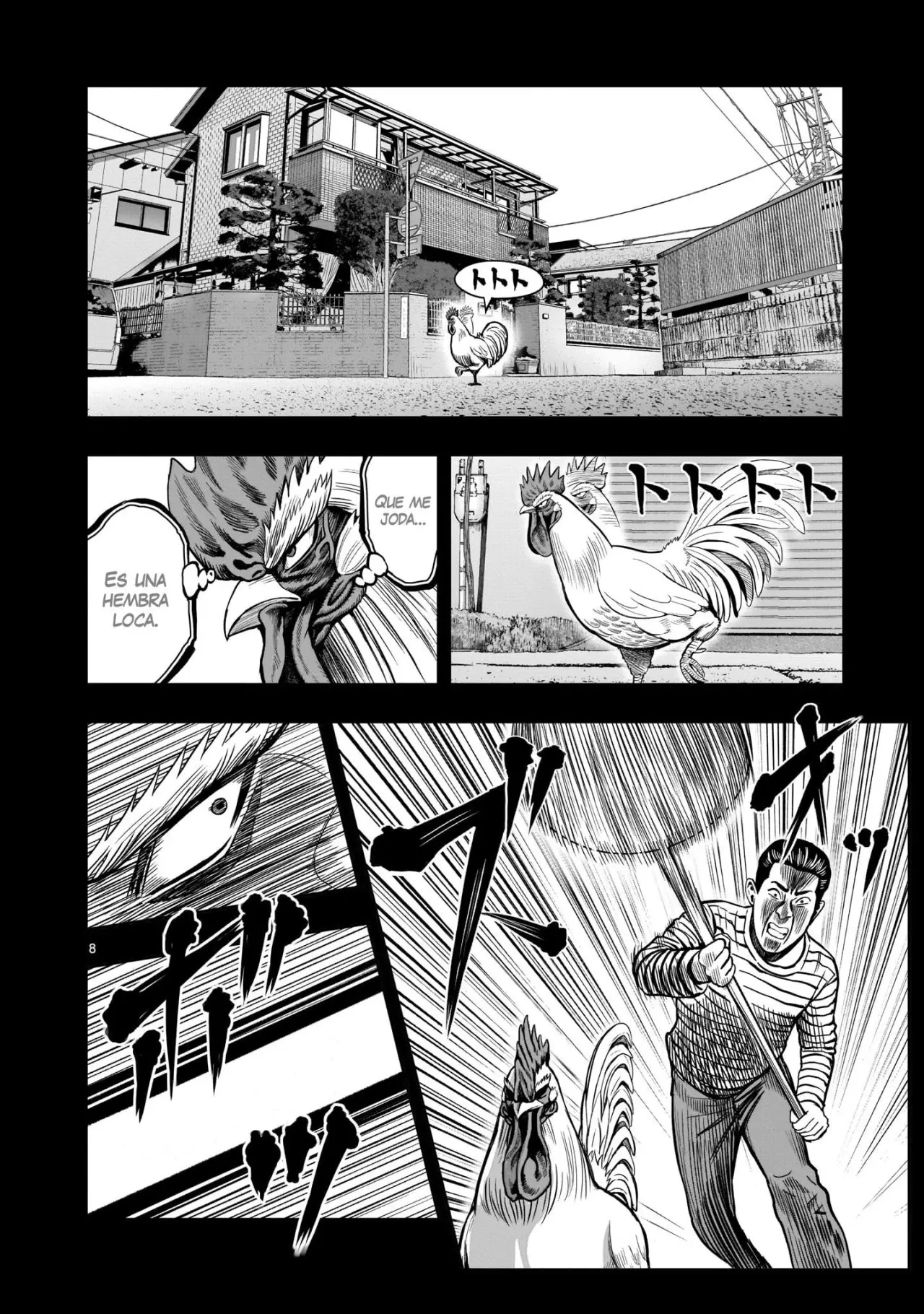 Rooster Fighter capítulo 12, página 10