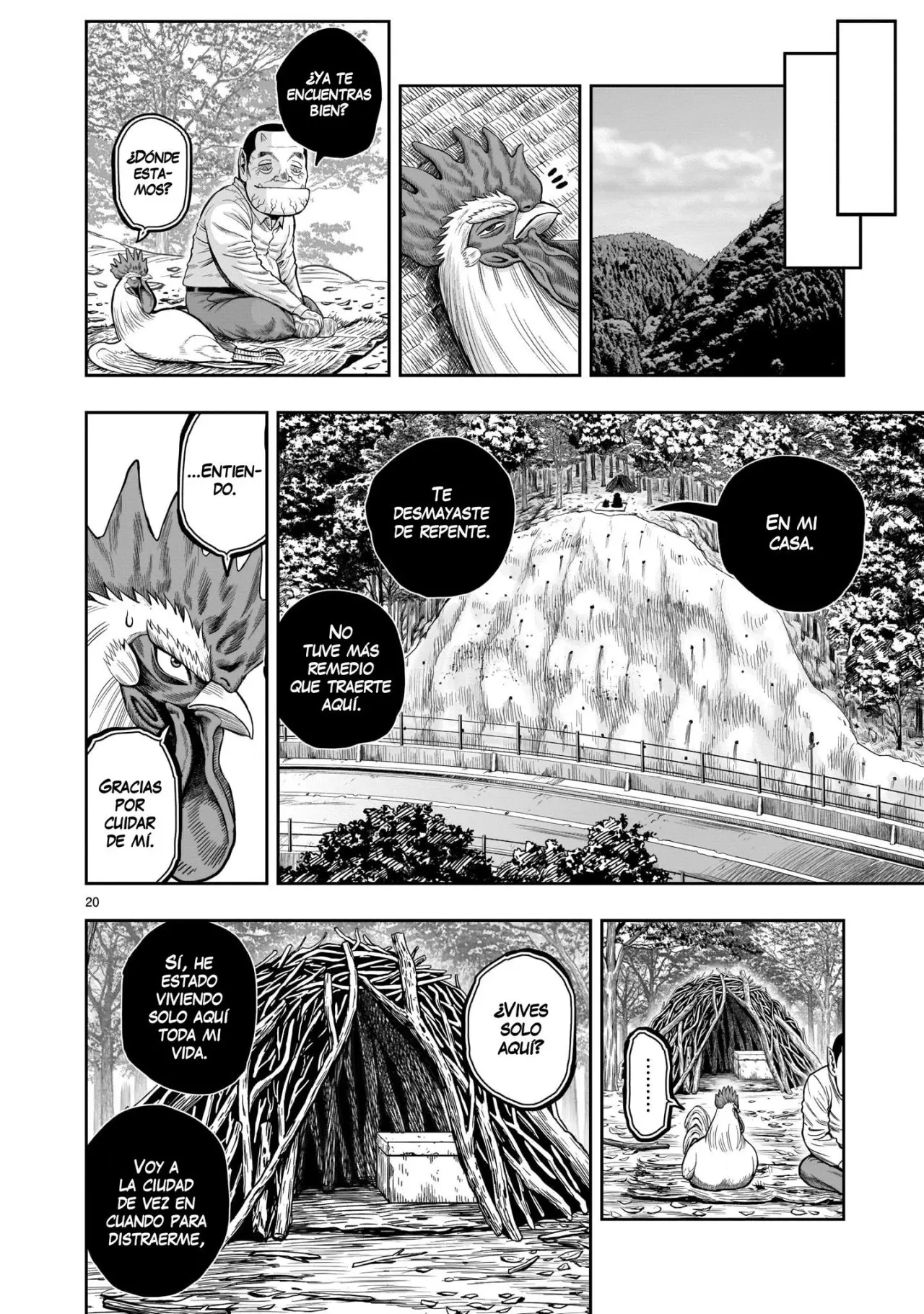 Rooster Fighter capítulo 12, página 22