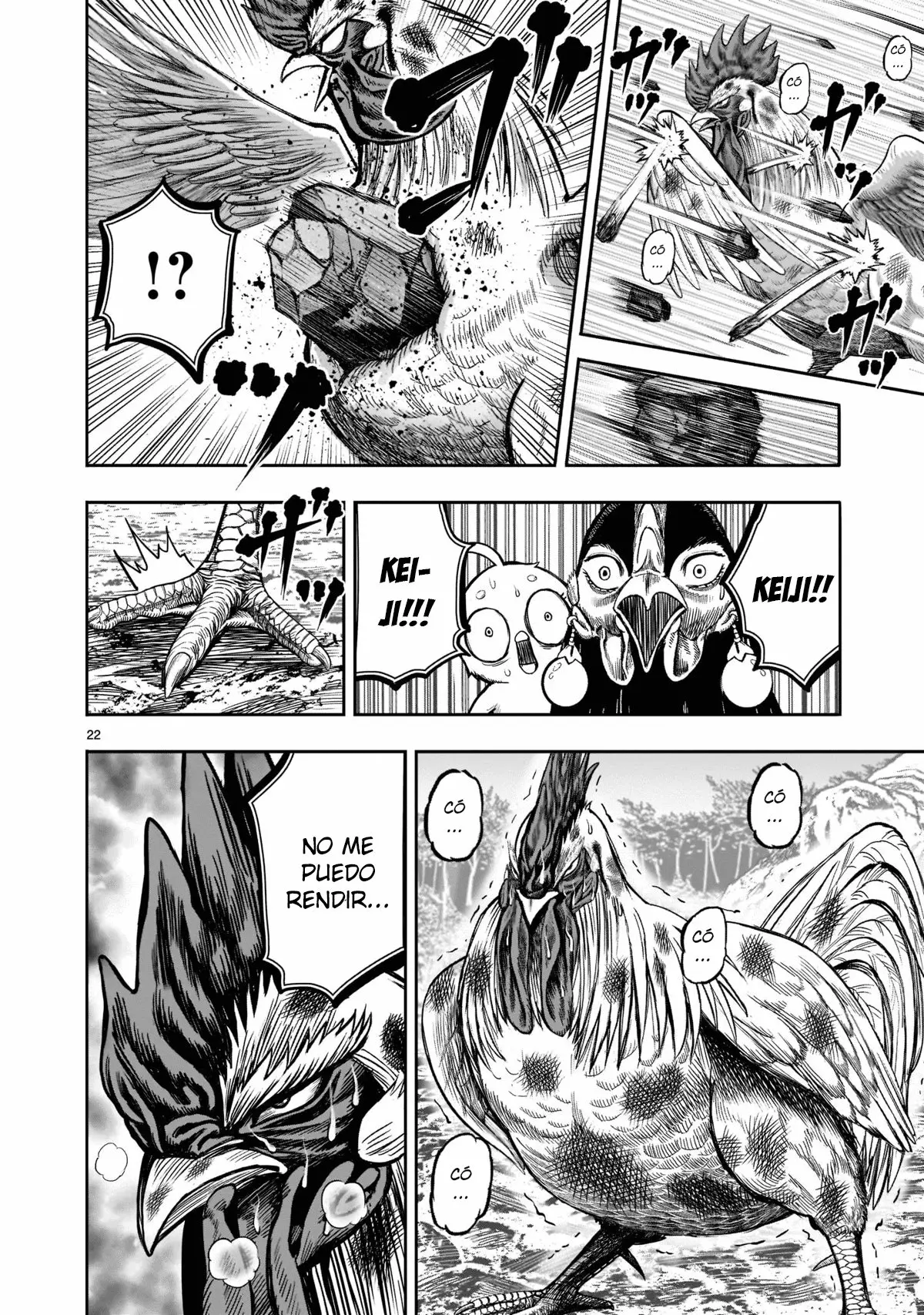 Rooster Fighter capítulo 15, página 23