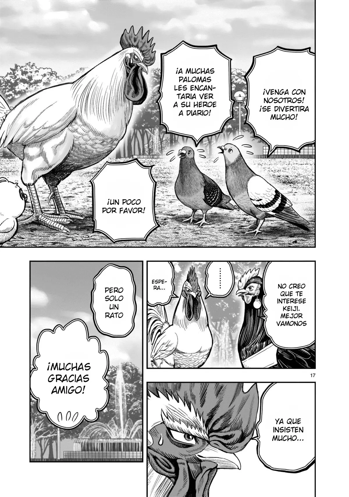 Rooster Fighter capítulo 17, página 19