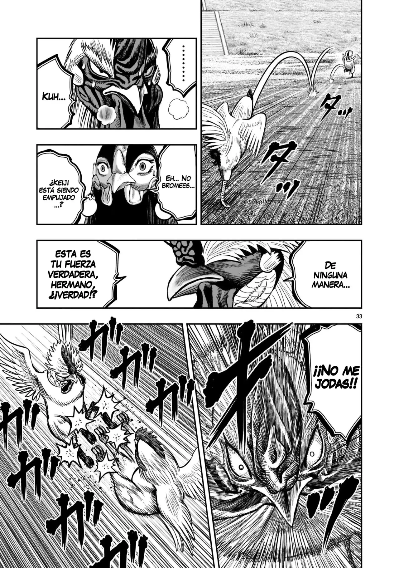 Rooster Fighter capítulo 19, página 34