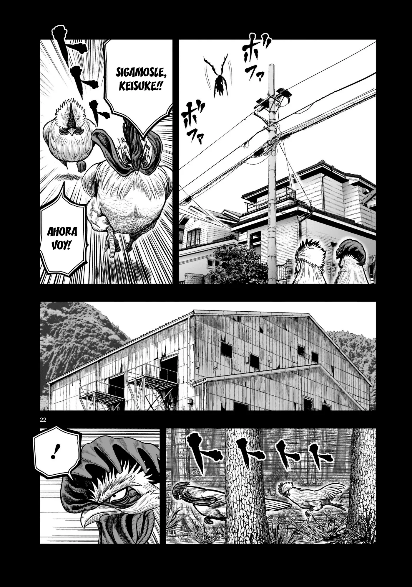 Rooster Fighter capítulo 20, página 24