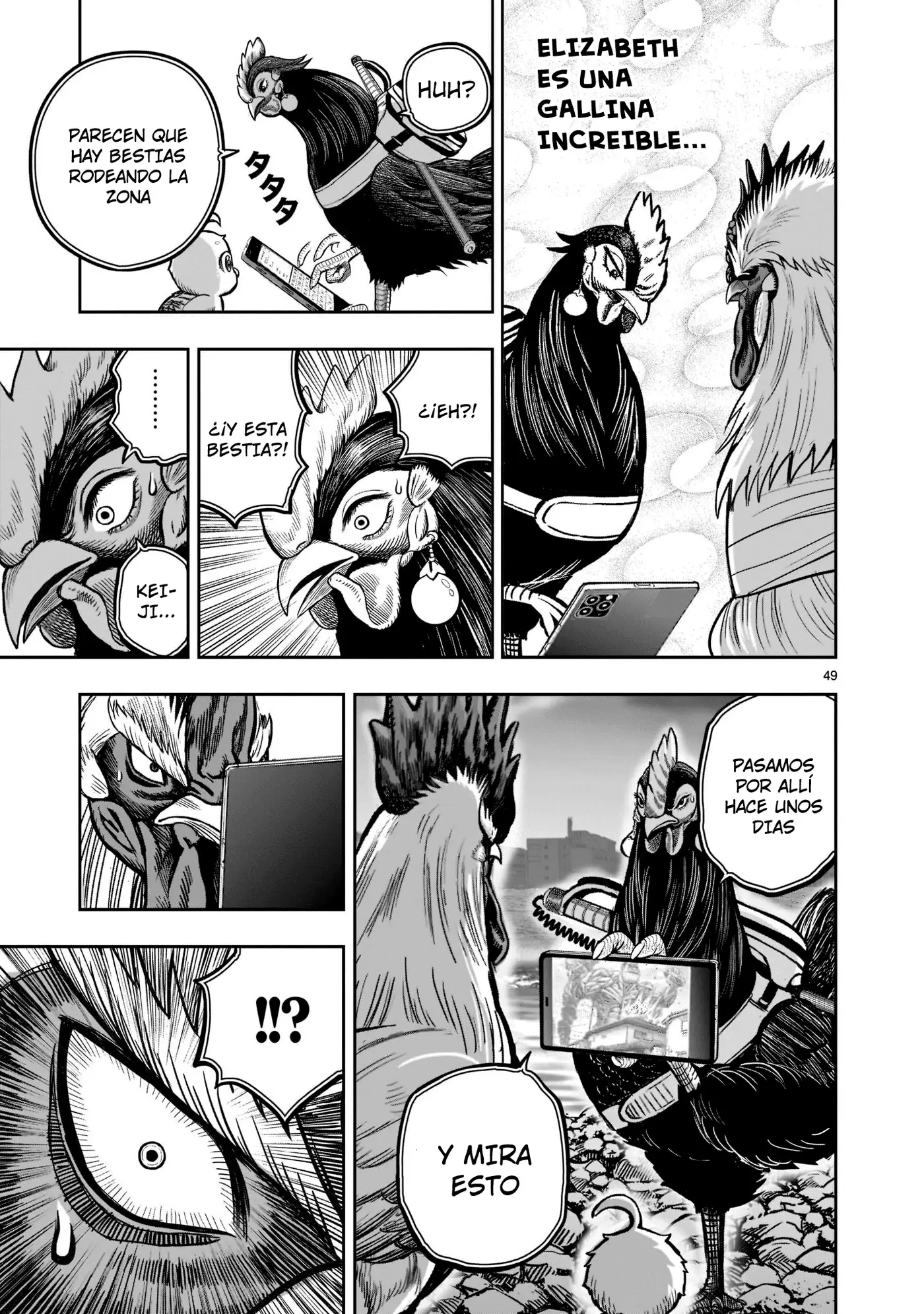 Rooster Fighter capítulo 20, página 50