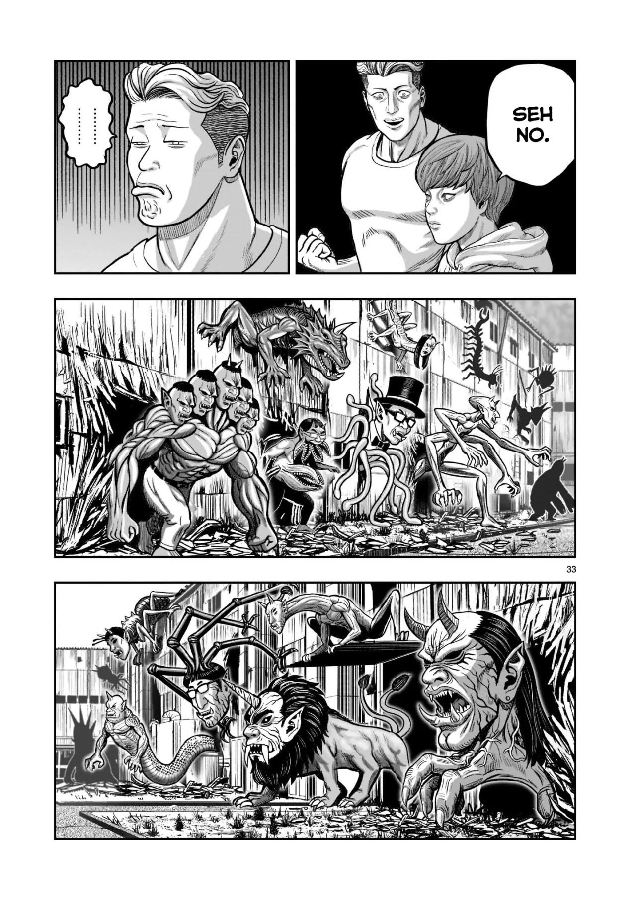 Rooster Fighter capítulo 22, página 33