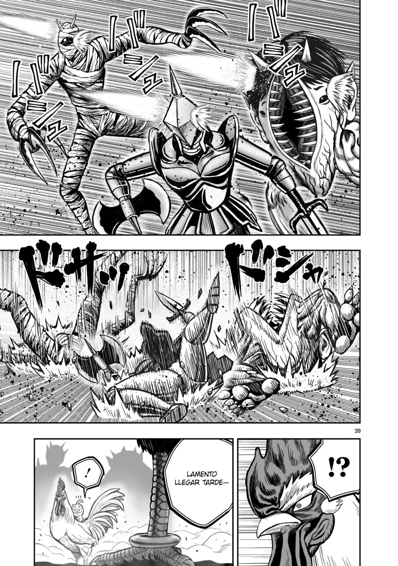 Rooster Fighter capítulo 22, página 38