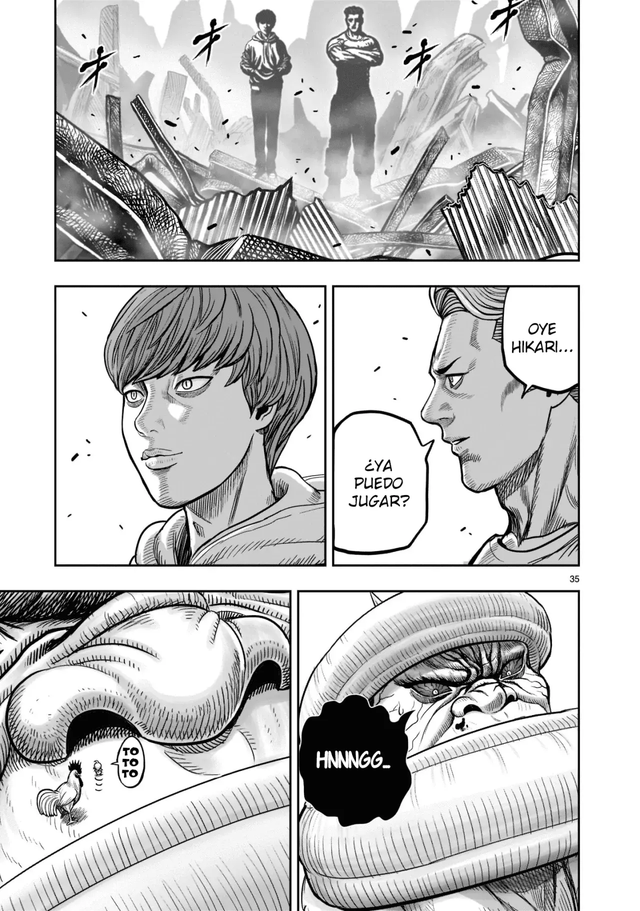Rooster Fighter capítulo 23, página 34