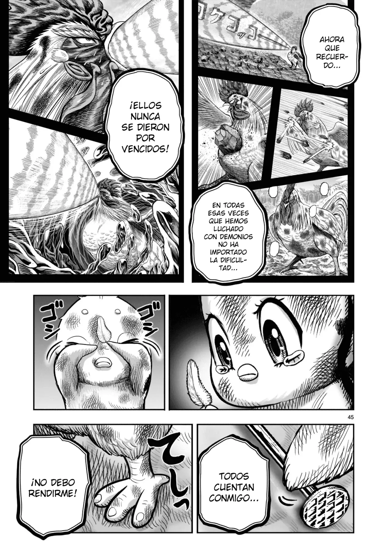 Rooster Fighter capítulo 24, página 45