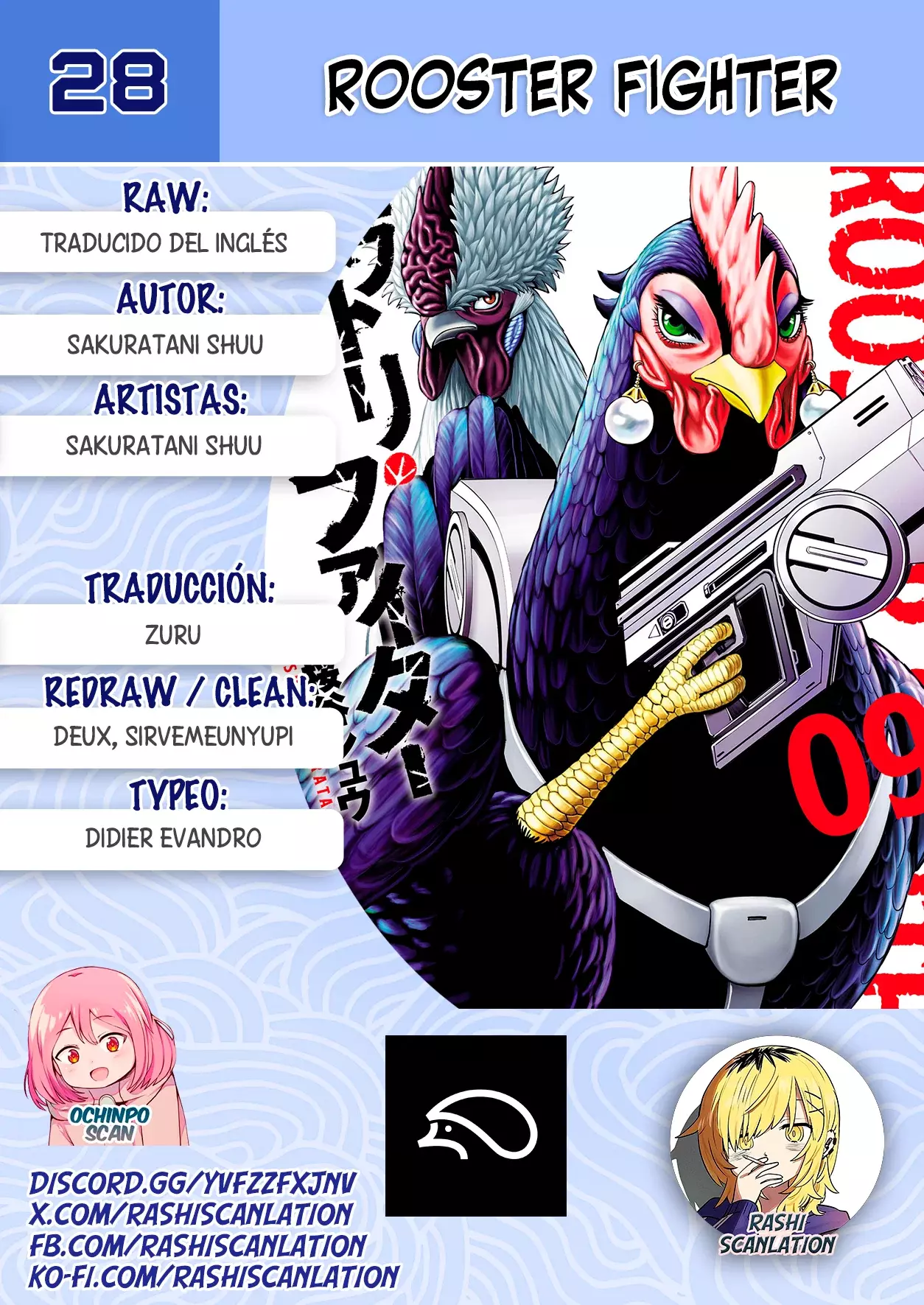 Rooster Fighter capítulo 28, página 1