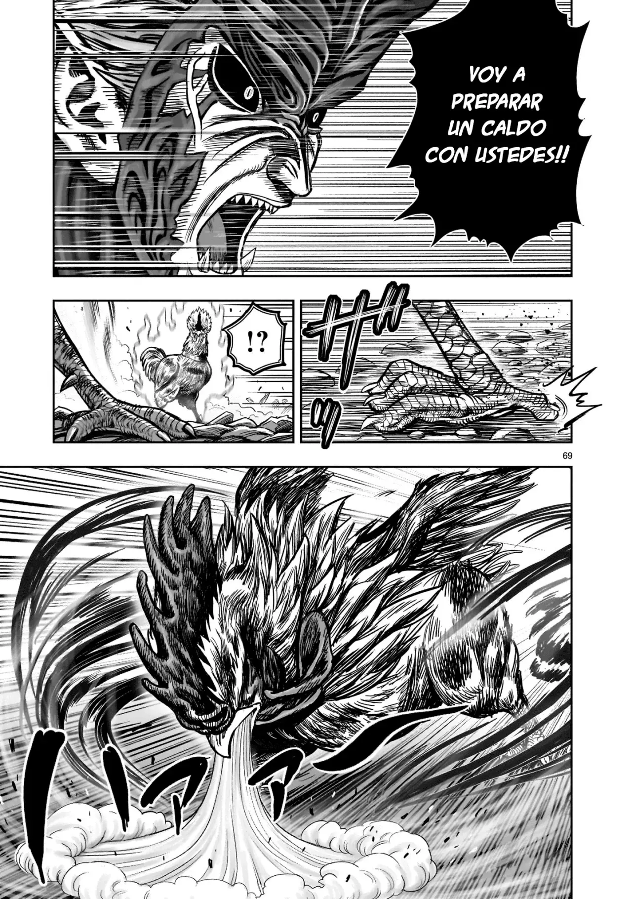 Rooster Fighter capítulo 29, página 71
