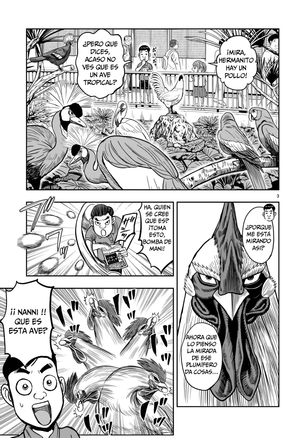 Rooster Fighter capítulo 3, página 2