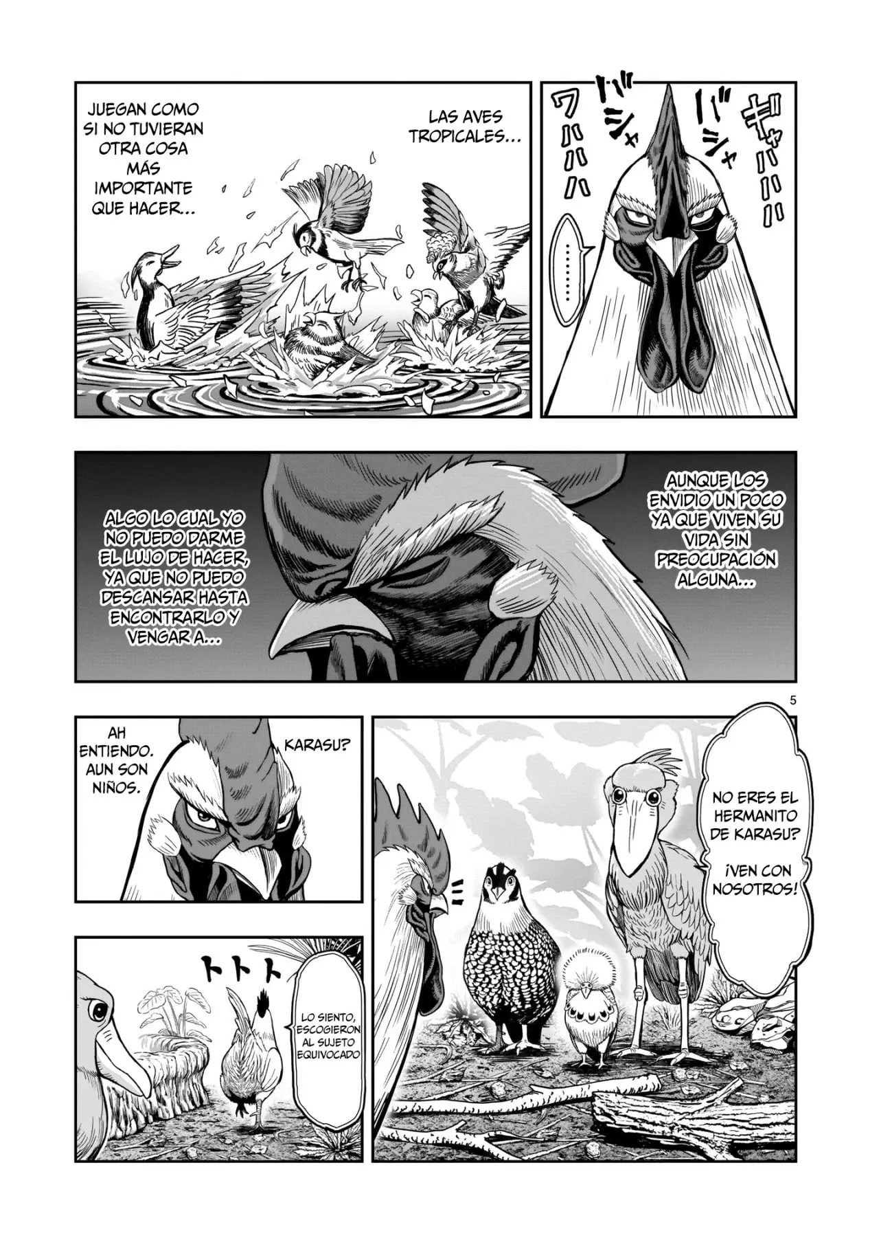Rooster Fighter capítulo 3, página 4