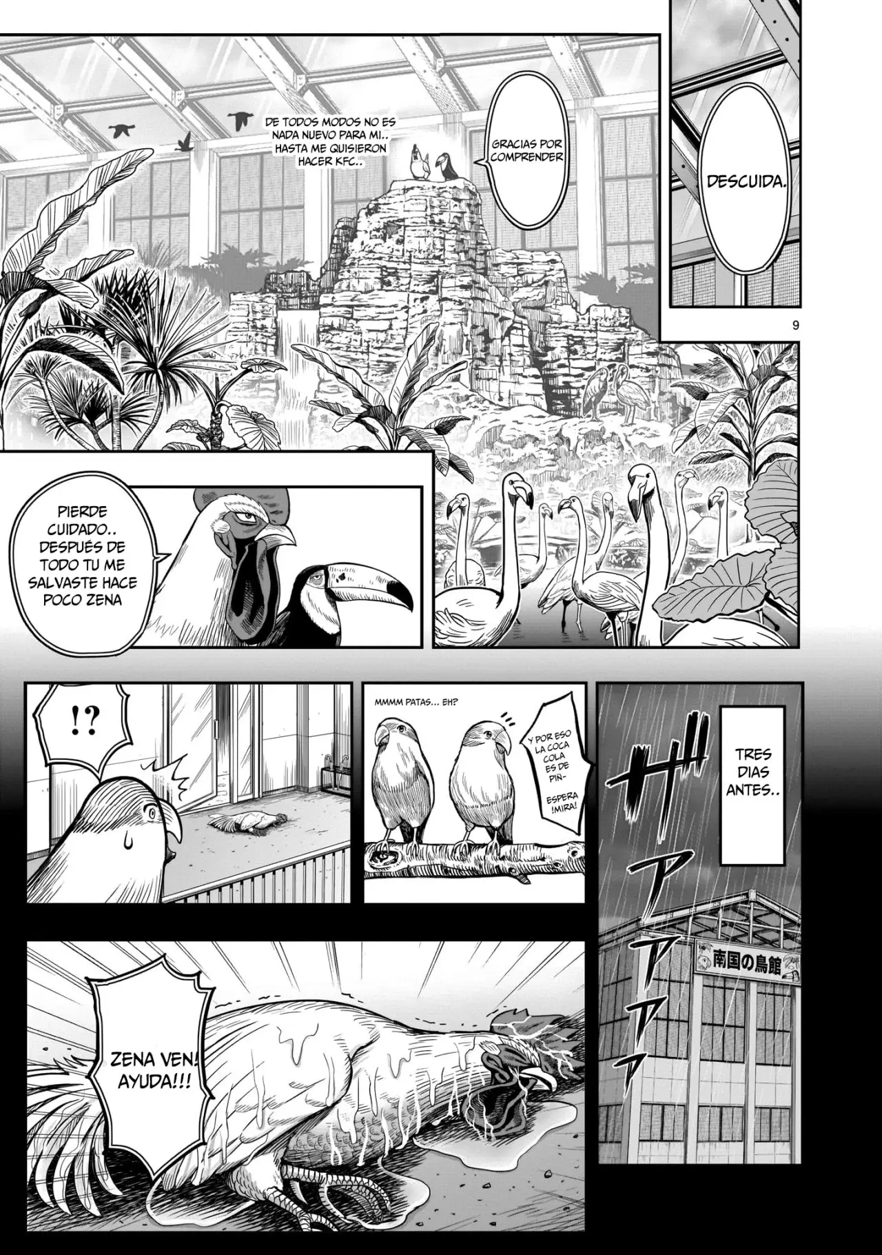 Rooster Fighter capítulo 3, página 8