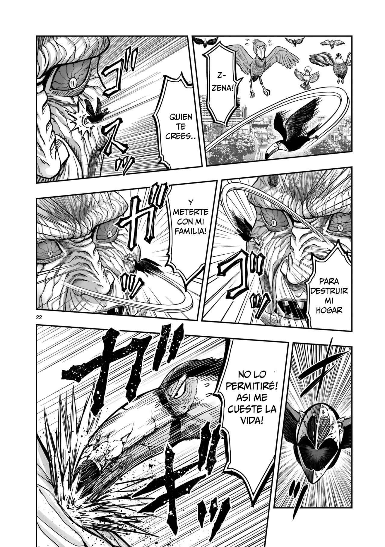 Rooster Fighter capítulo 3, página 20