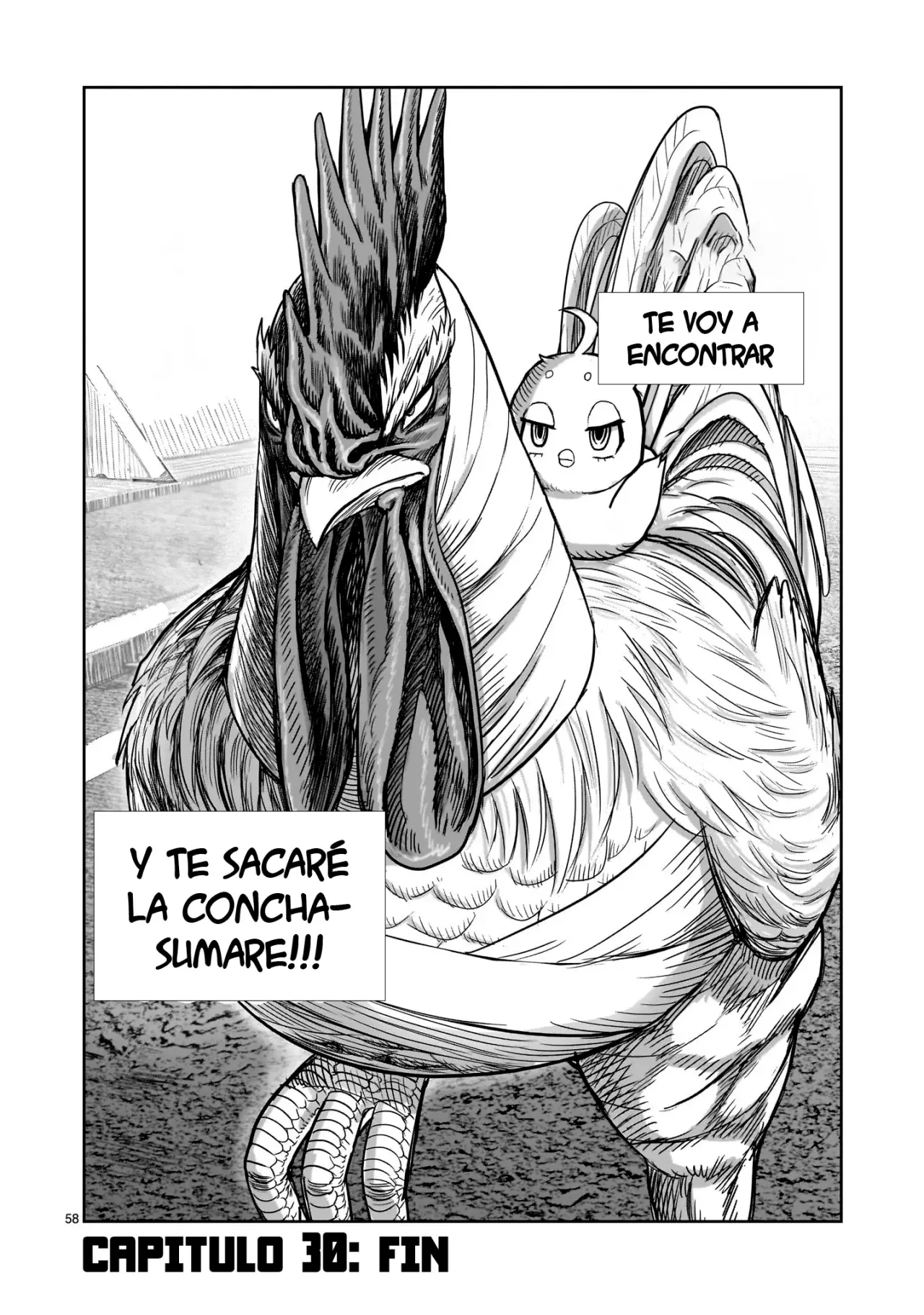 Rooster Fighter capítulo 30, página 61