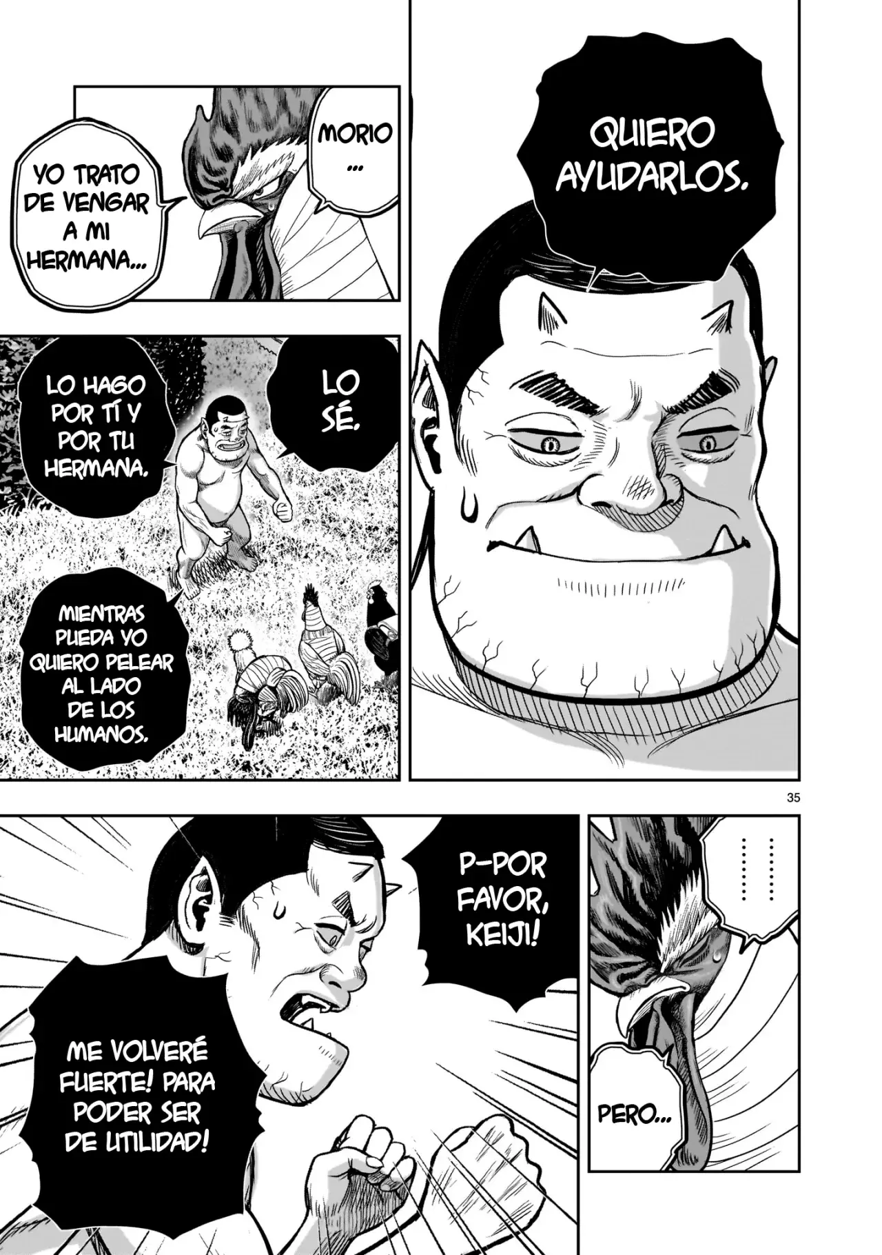 Rooster Fighter capítulo 33, página 38
