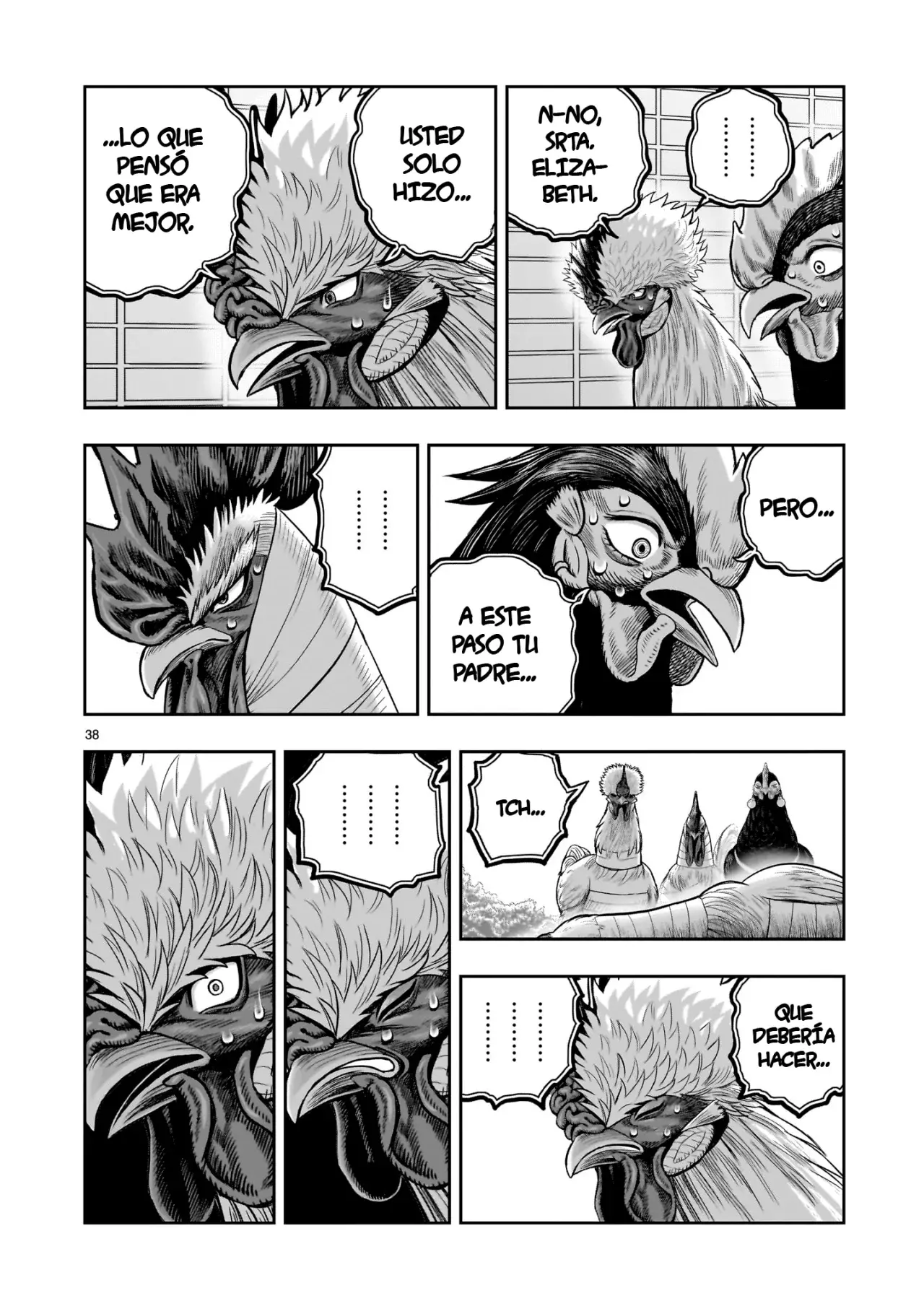 Rooster Fighter capítulo 34, página 42