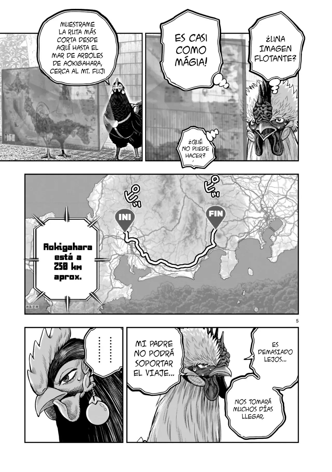 Rooster Fighter capítulo 35, página 9