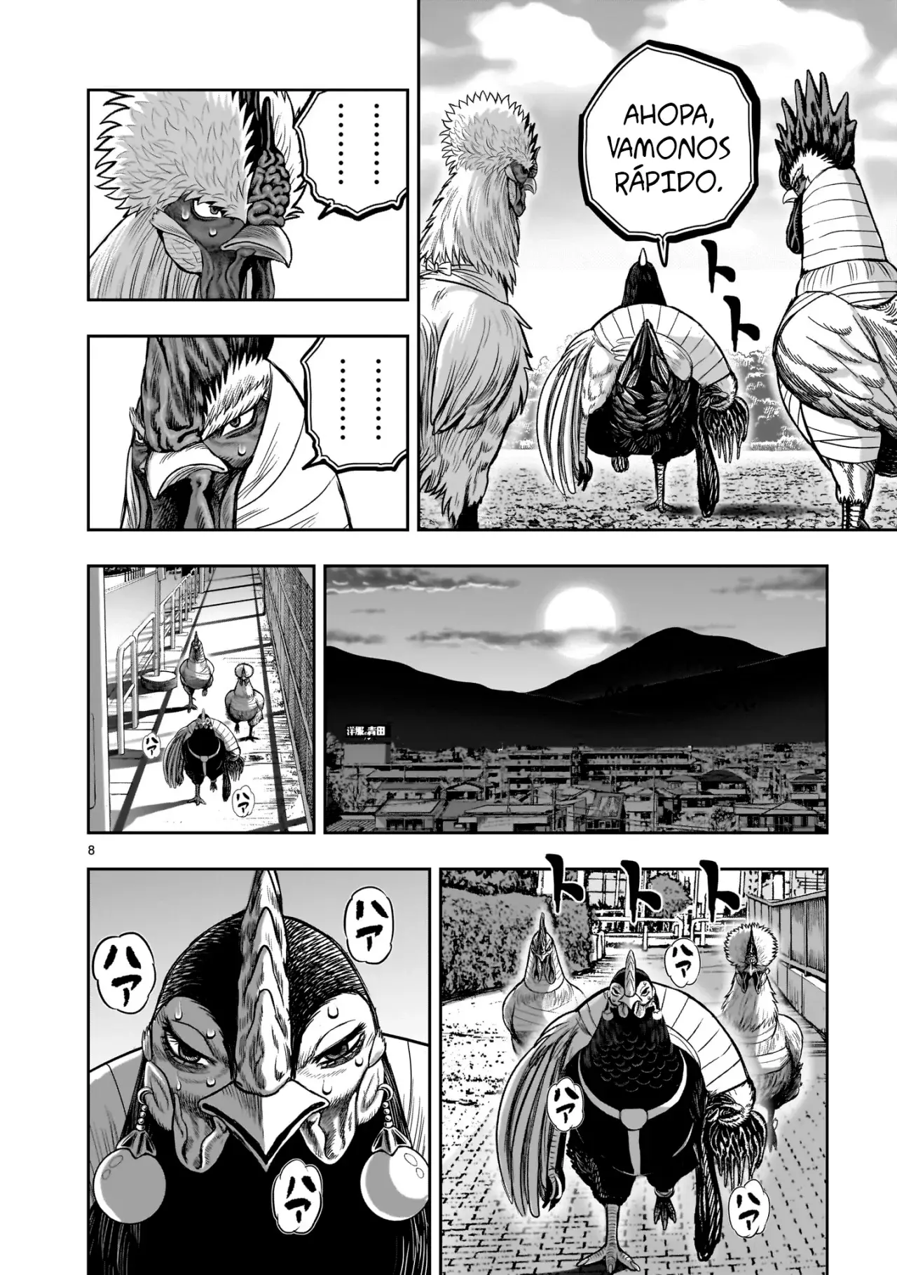 Rooster Fighter capítulo 35, página 12
