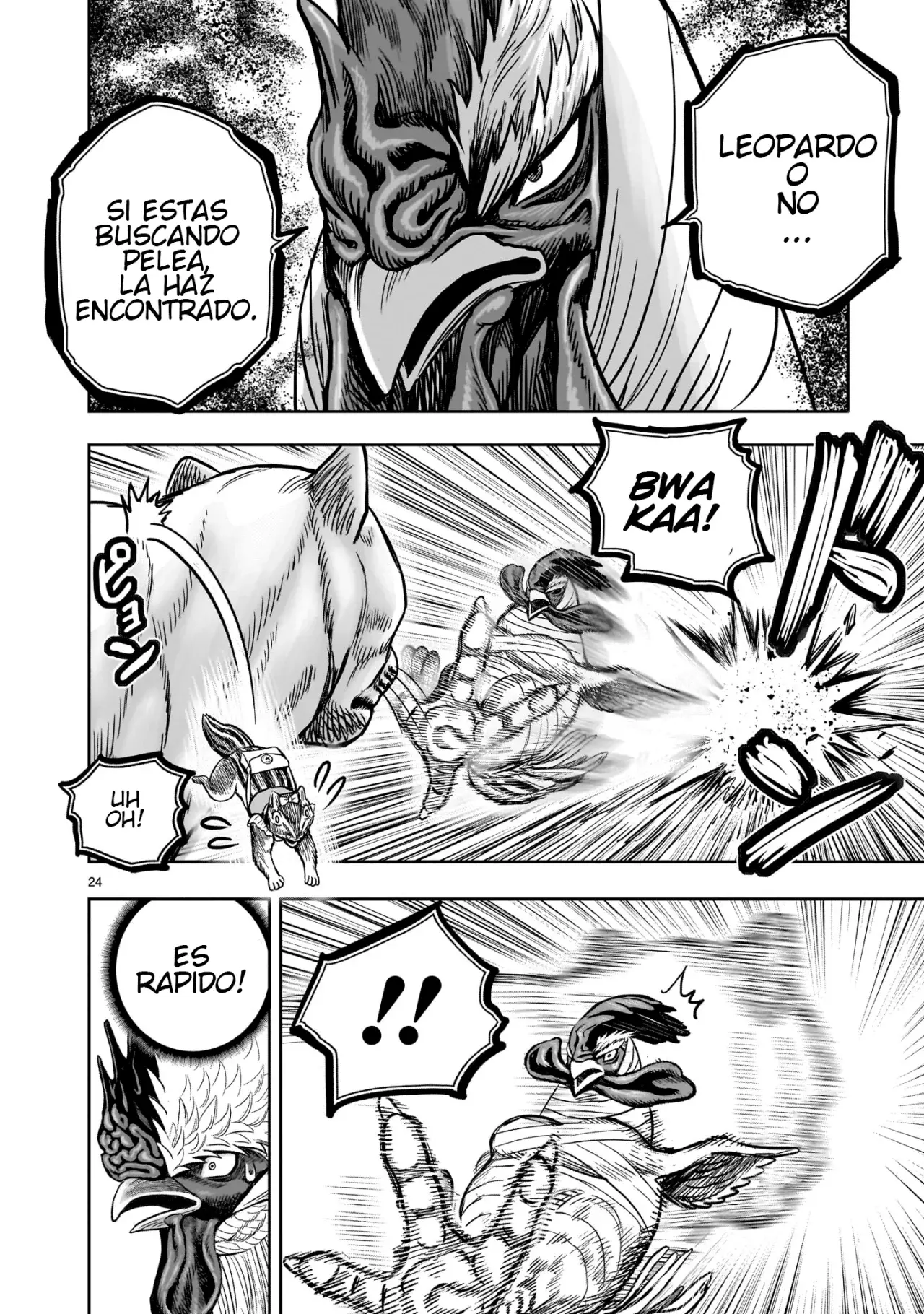 Rooster Fighter capítulo 37, página 28