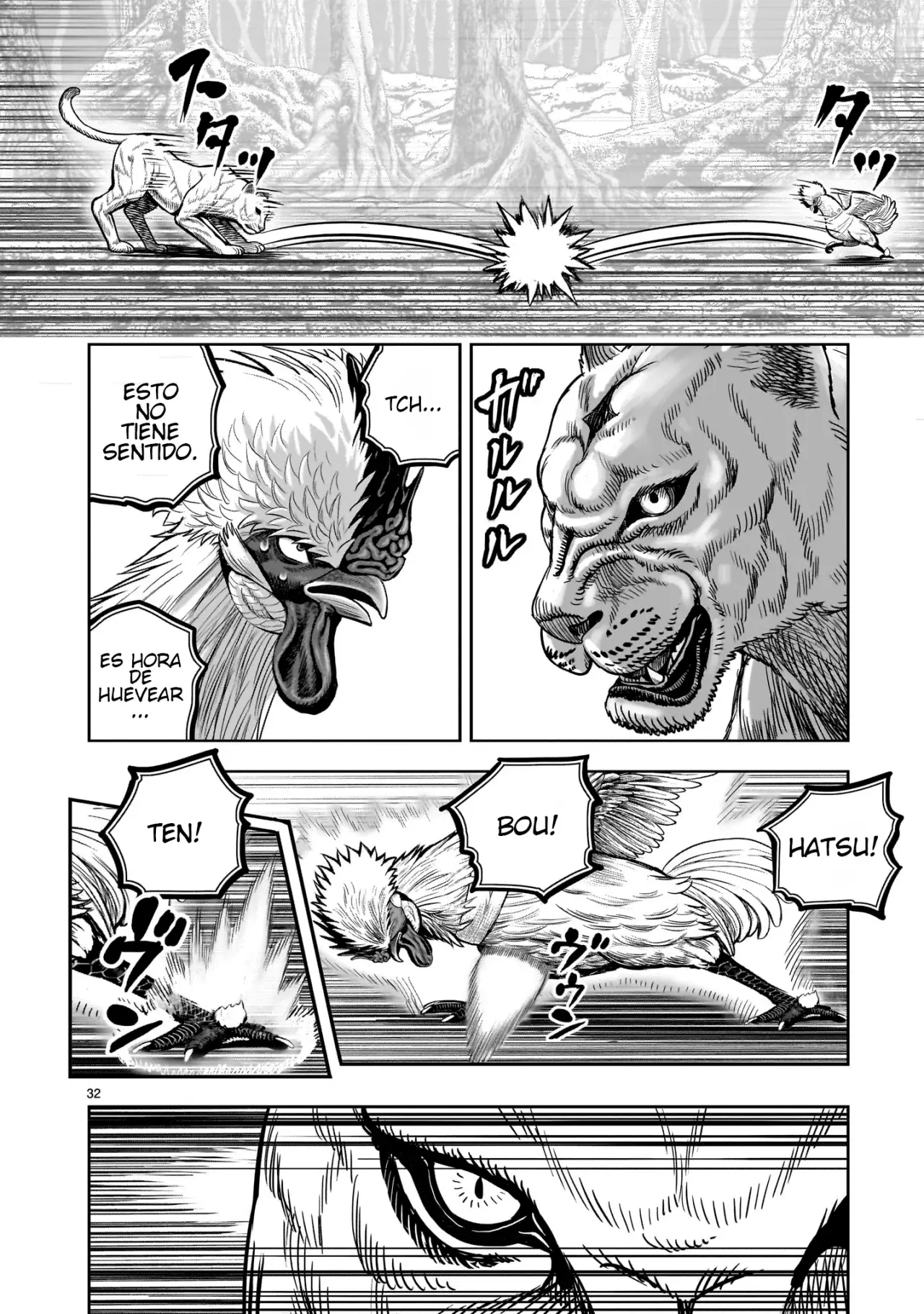 Rooster Fighter capítulo 37, página 36