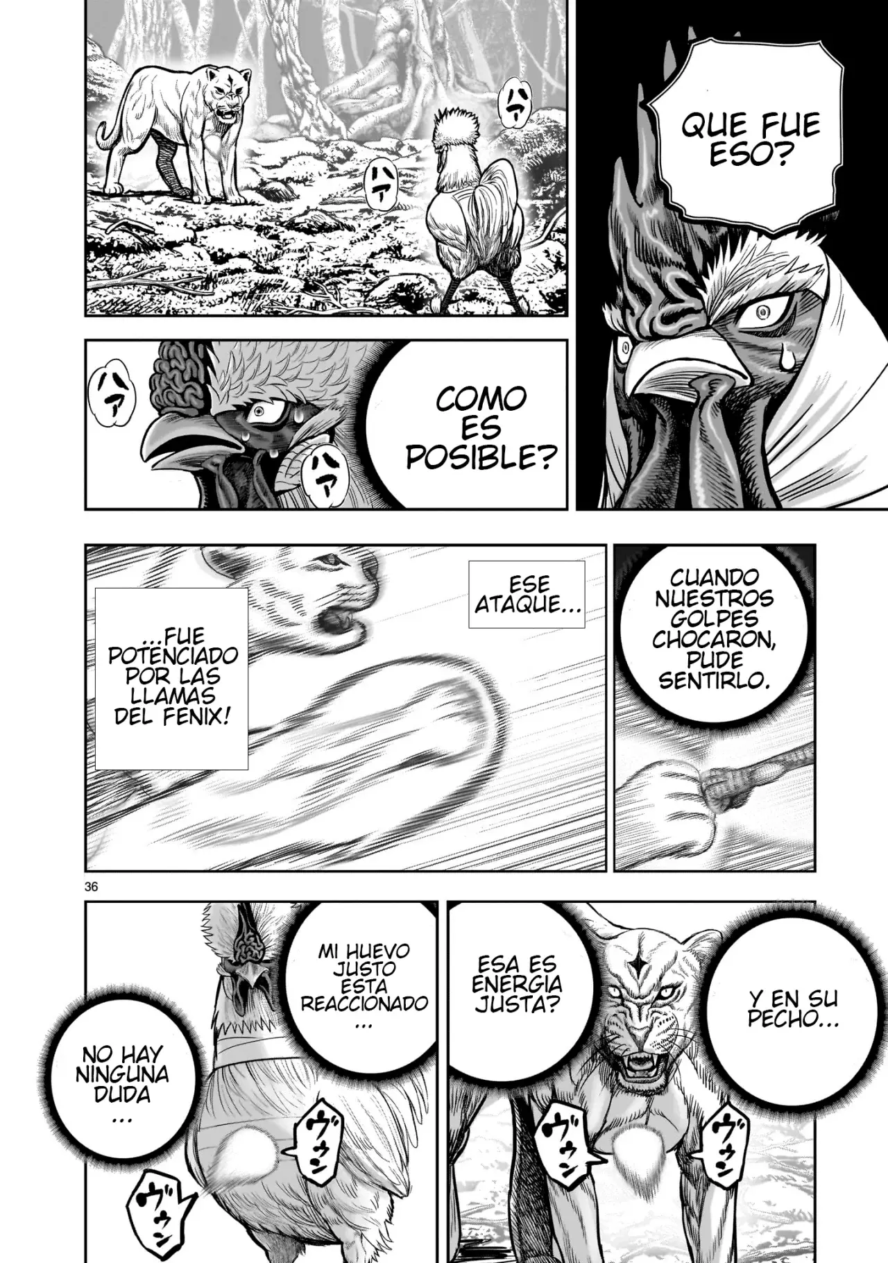 Rooster Fighter capítulo 37, página 40