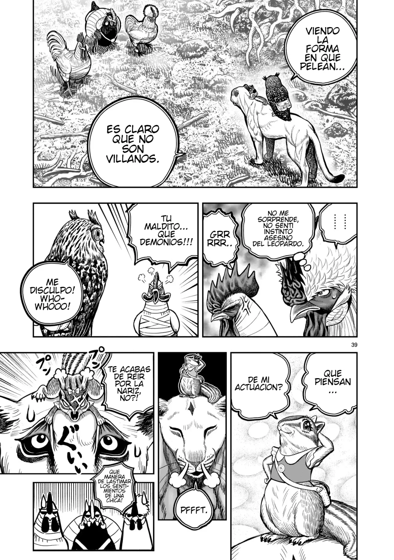 Rooster Fighter capítulo 37, página 43