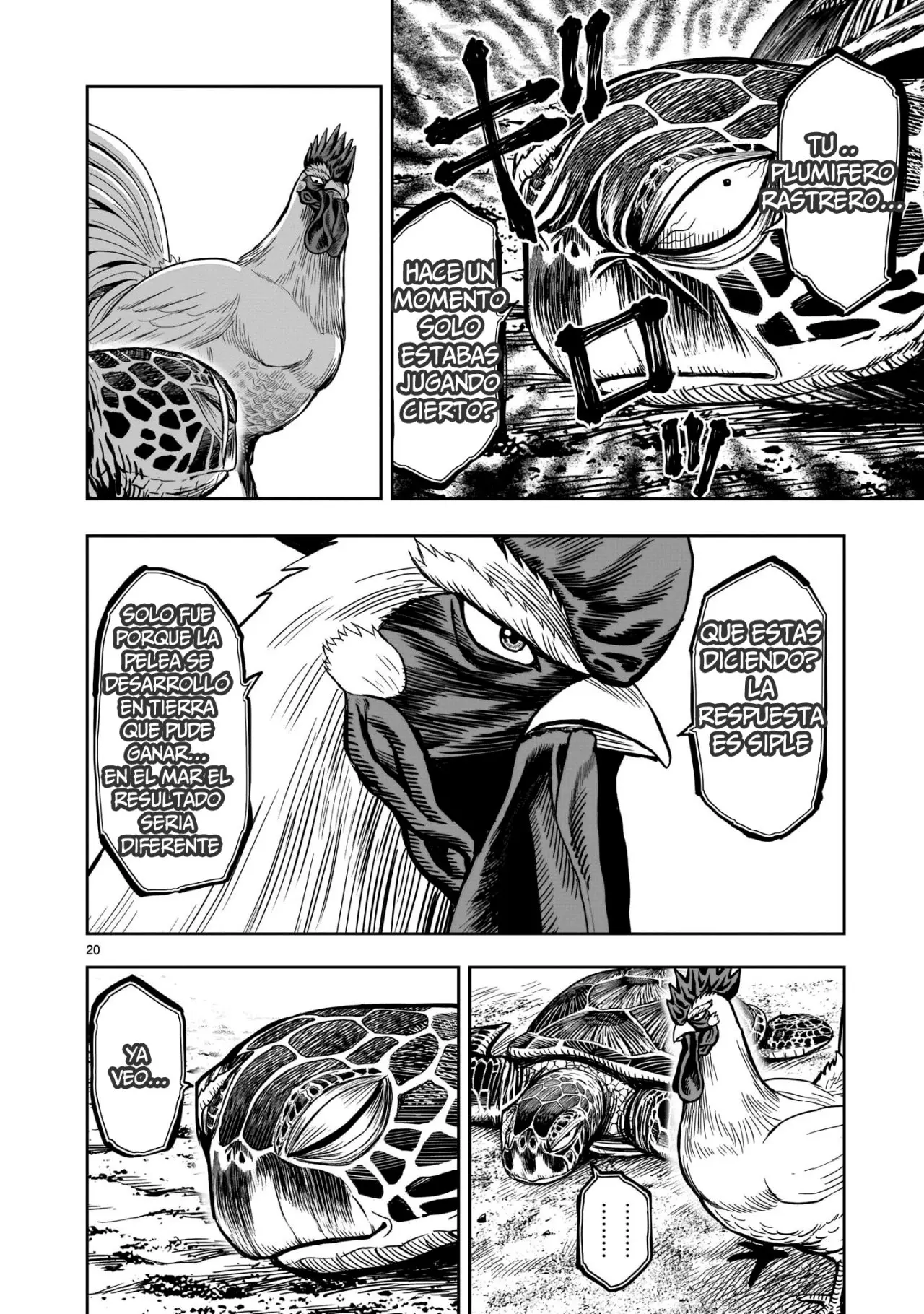 Rooster Fighter capítulo 4, página 20