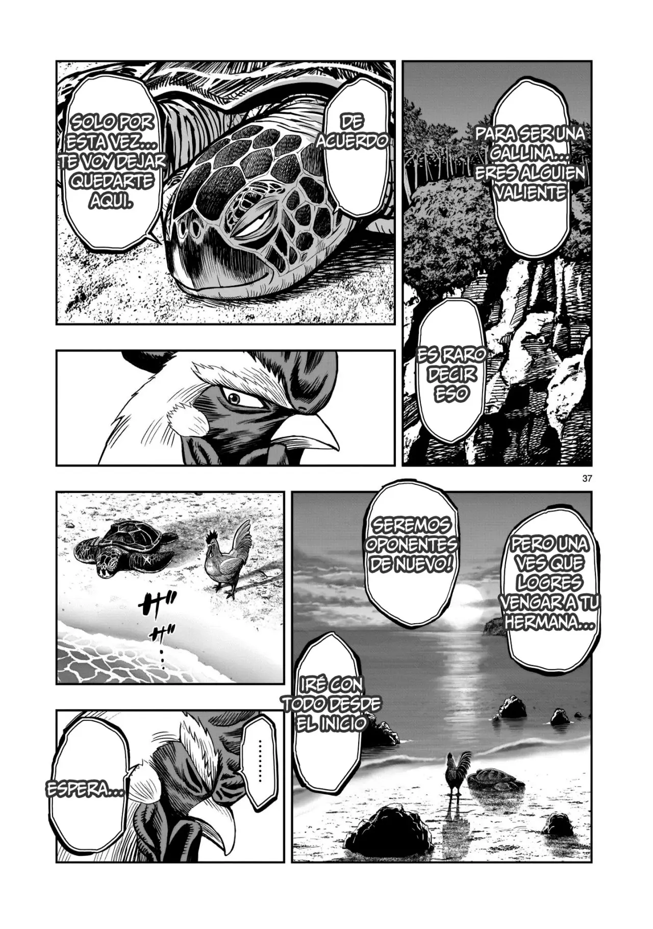Rooster Fighter capítulo 4, página 37