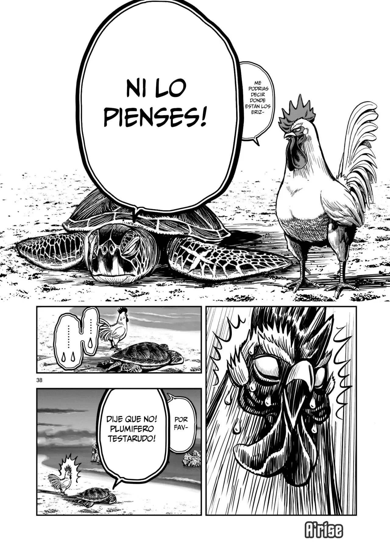 Rooster Fighter capítulo 4, página 38