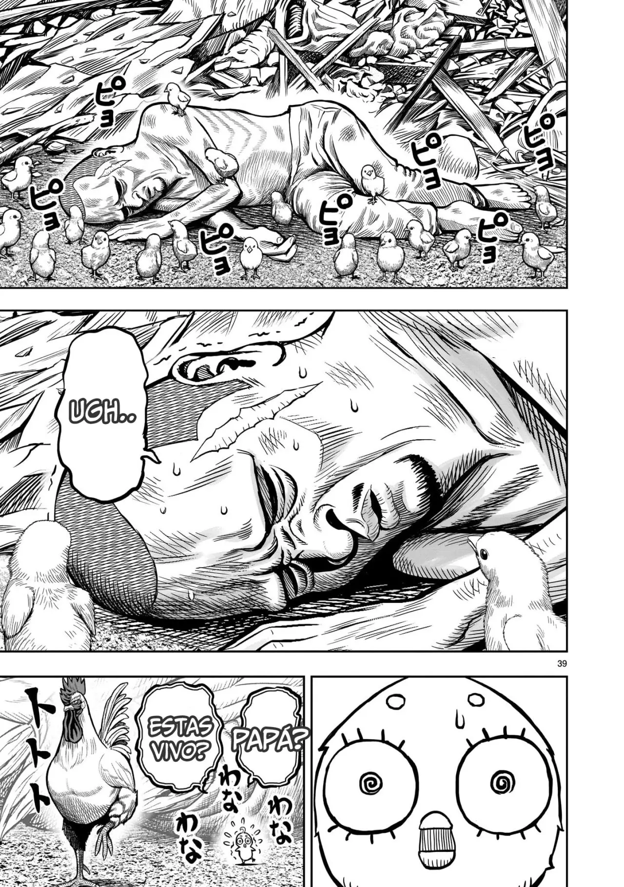 Rooster Fighter capítulo 5, página 39