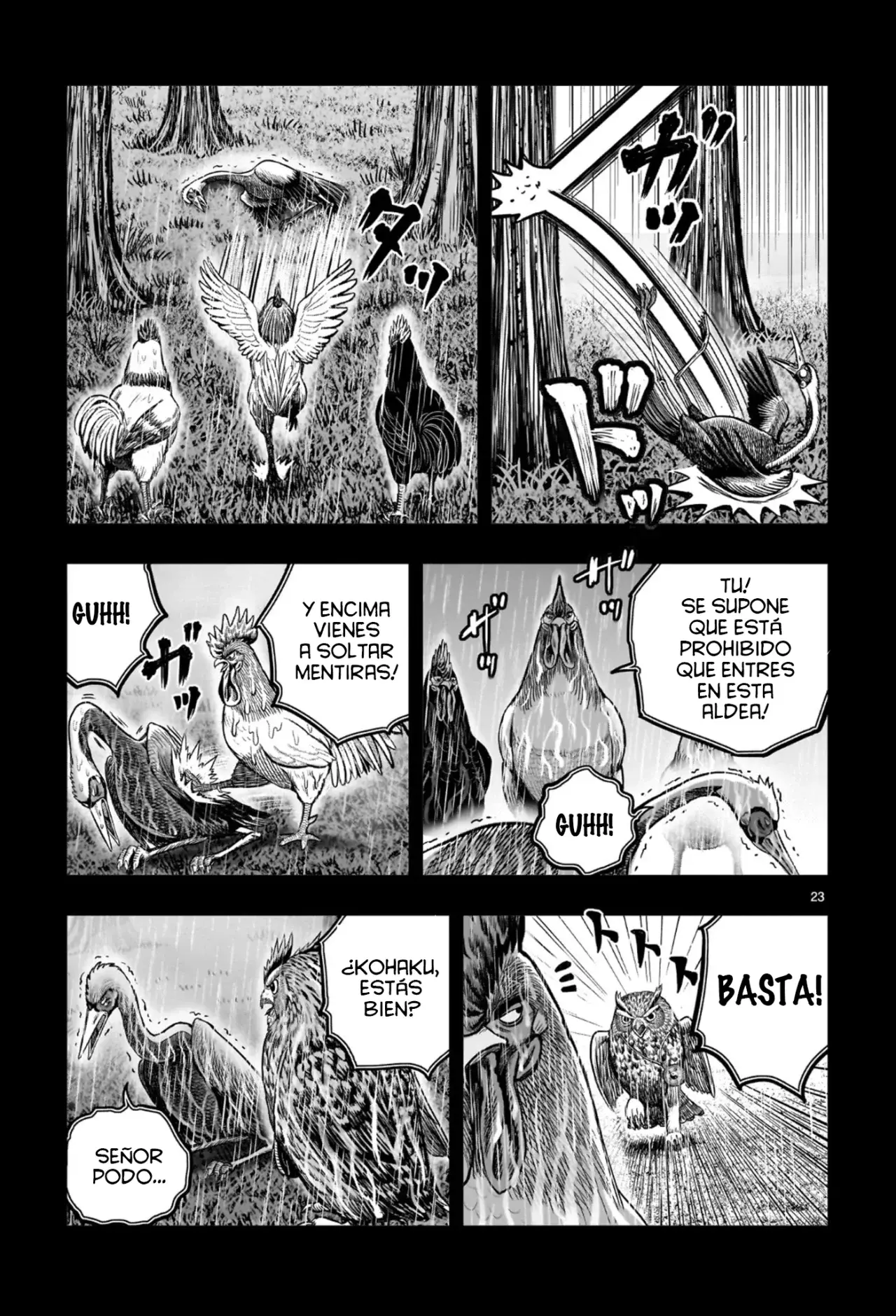 Rooster Fighter capítulo 53, página 28