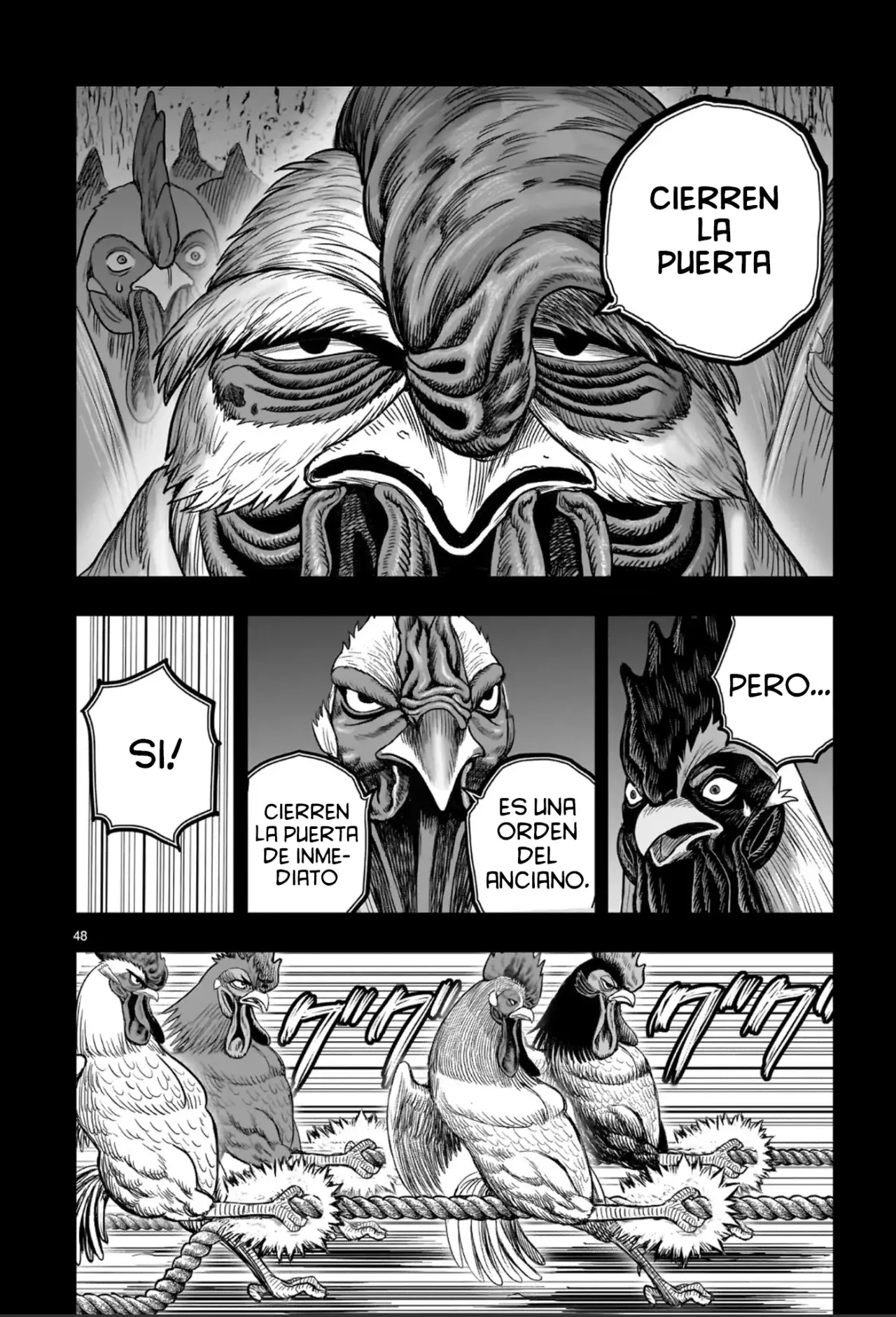Rooster Fighter capítulo 53, página 52