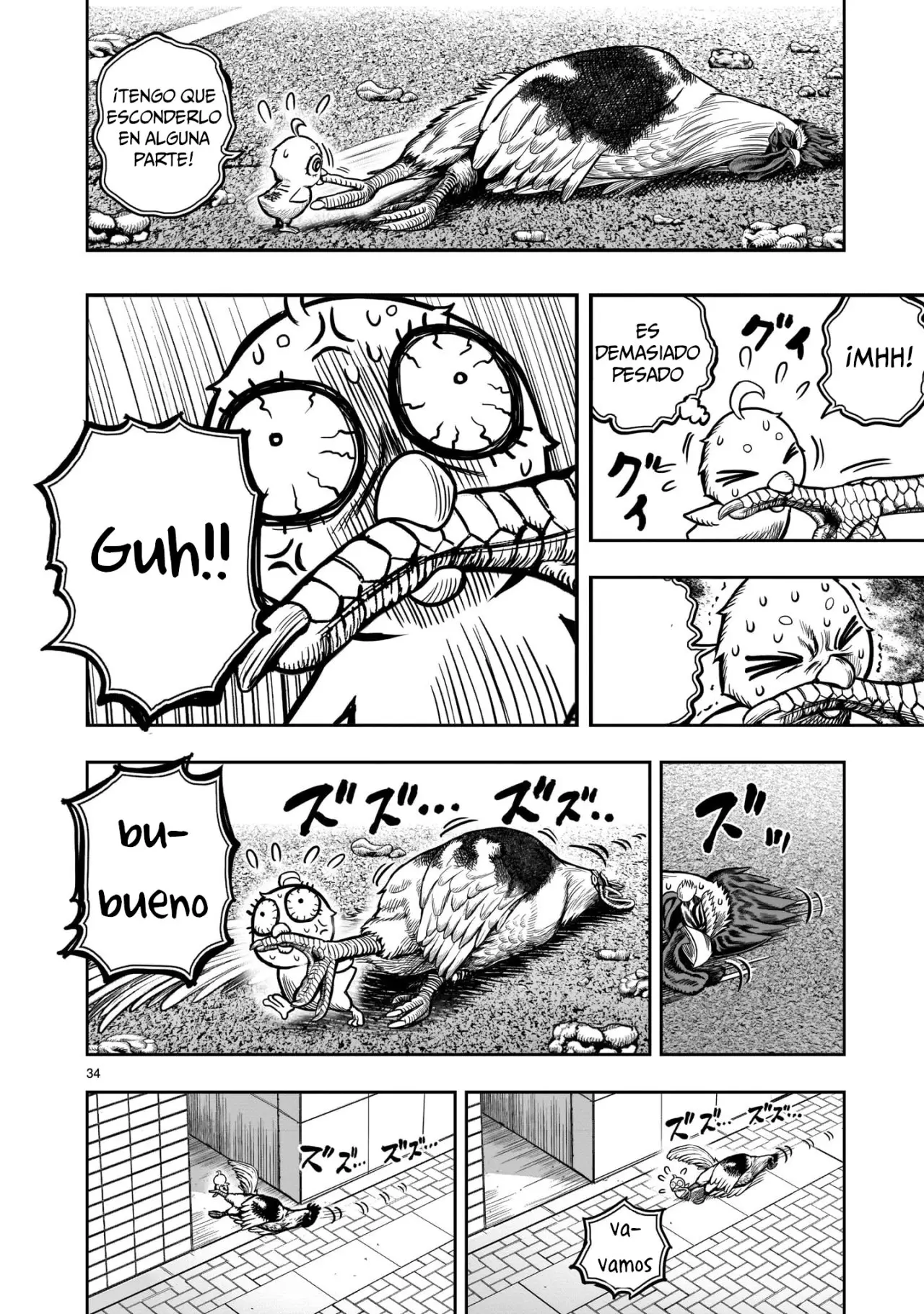 Rooster Fighter capítulo 6, página 36