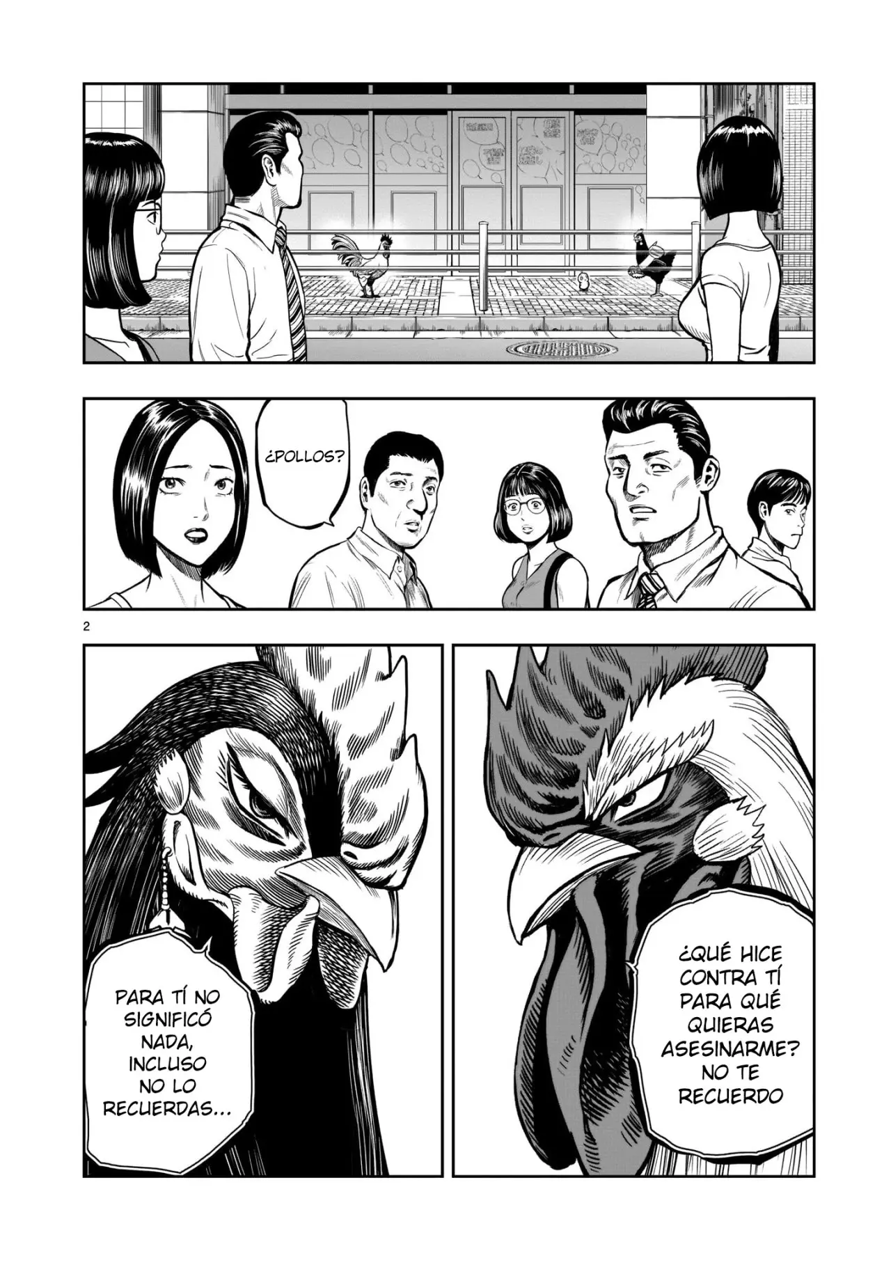 Rooster Fighter capítulo 7, página 3