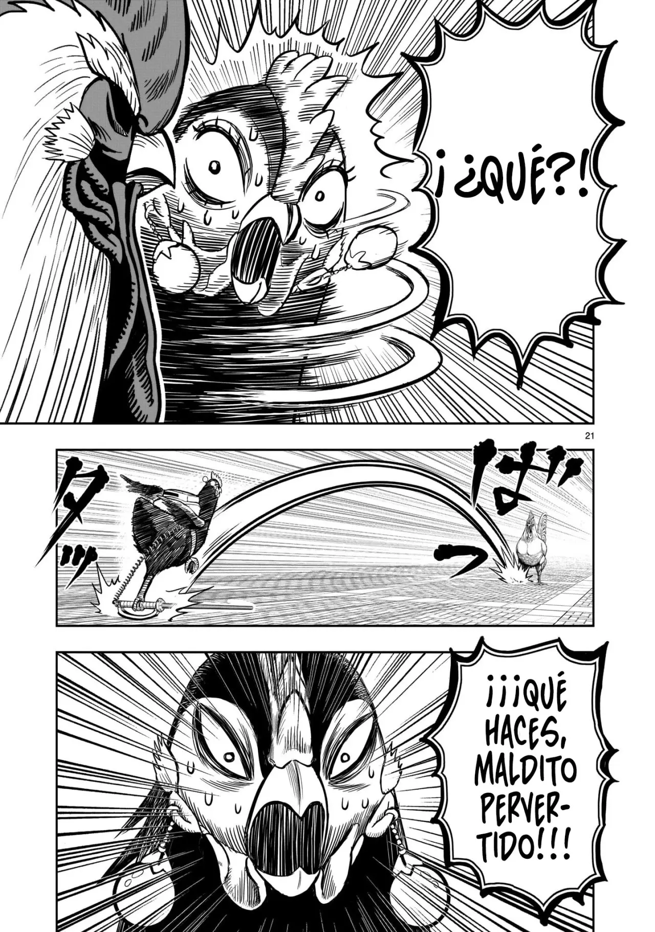 Rooster Fighter capítulo 7, página 22