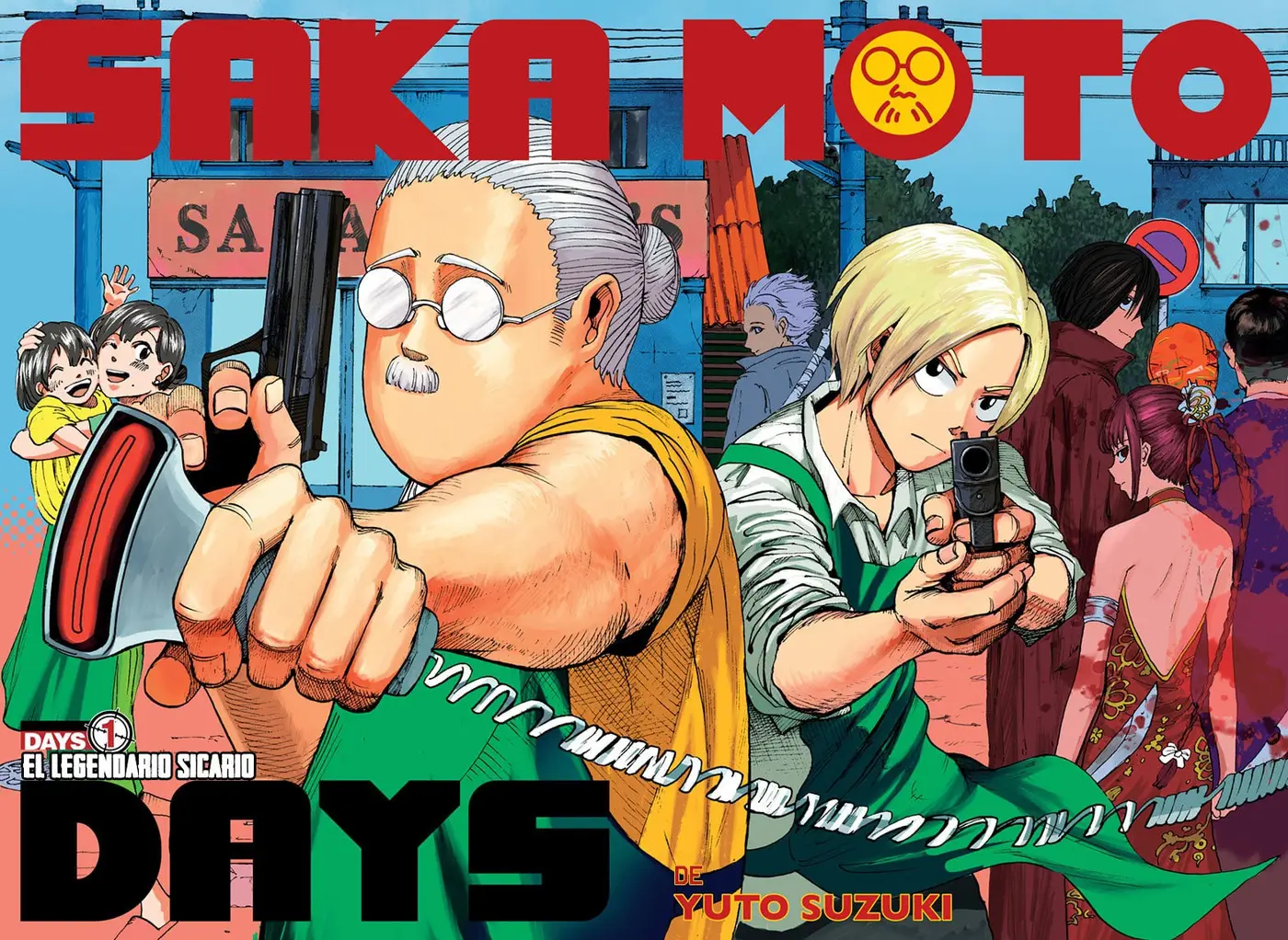 Sakamoto Days capítulo 1, página 3