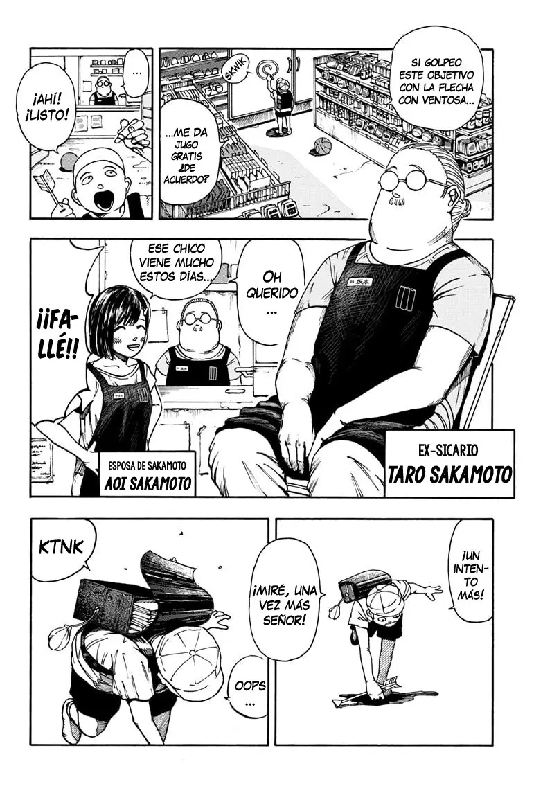 Sakamoto Days capítulo 1, página 12