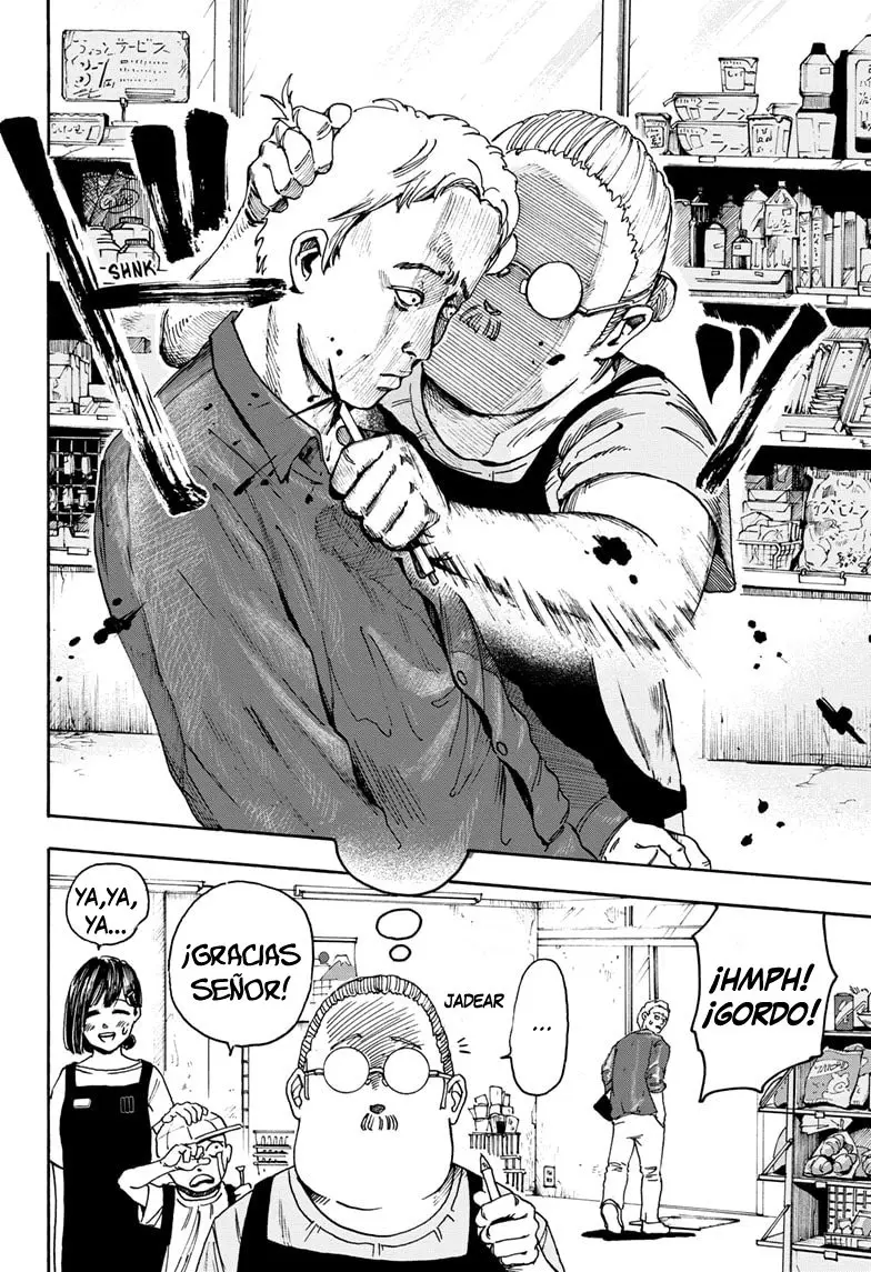 Sakamoto Days capítulo 1, página 14