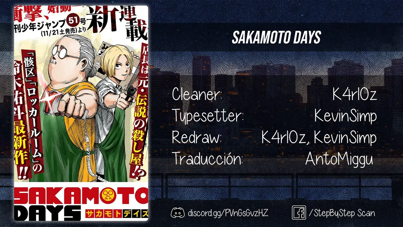 Sakamoto Days capítulo 10, página 1